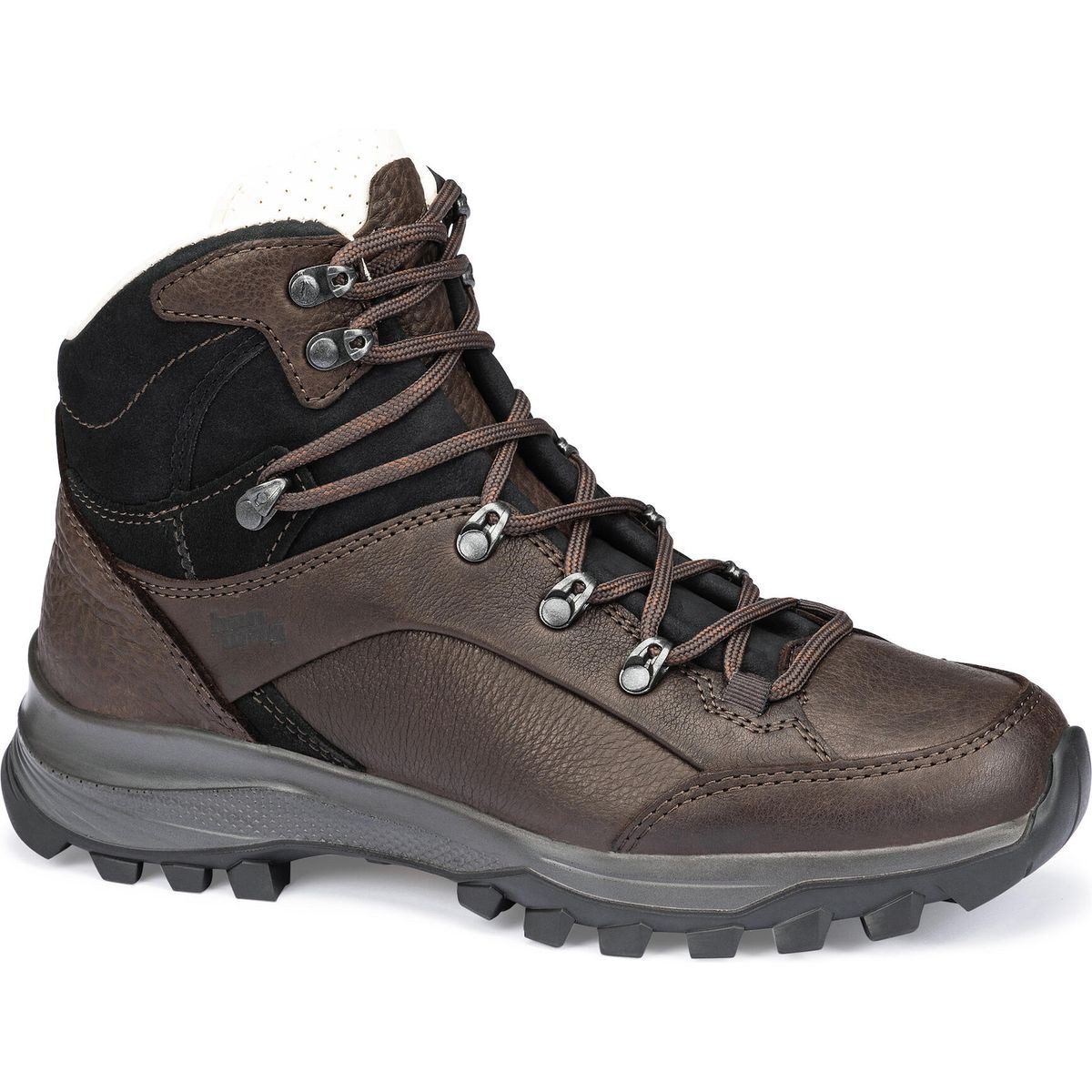 Hanwag Bangri Lady Hikingschuh Komfortabler Damen-Wanderschuh aus Yak-Leder mit weichem