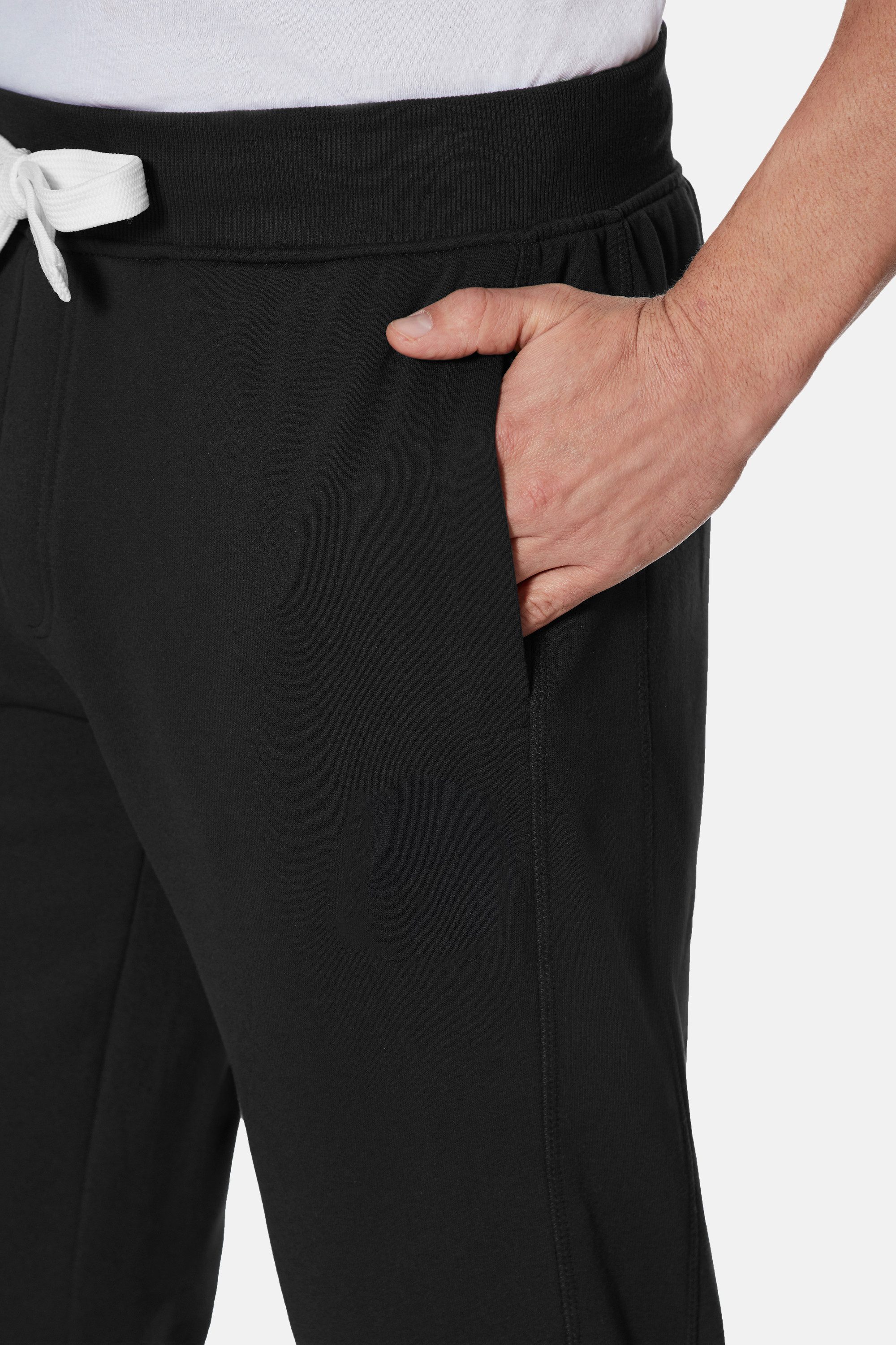 HERO by John Medoox Sporthose Soft Sweat Sweathose Bequemer Oberschenkel Casual Sweat für Herren