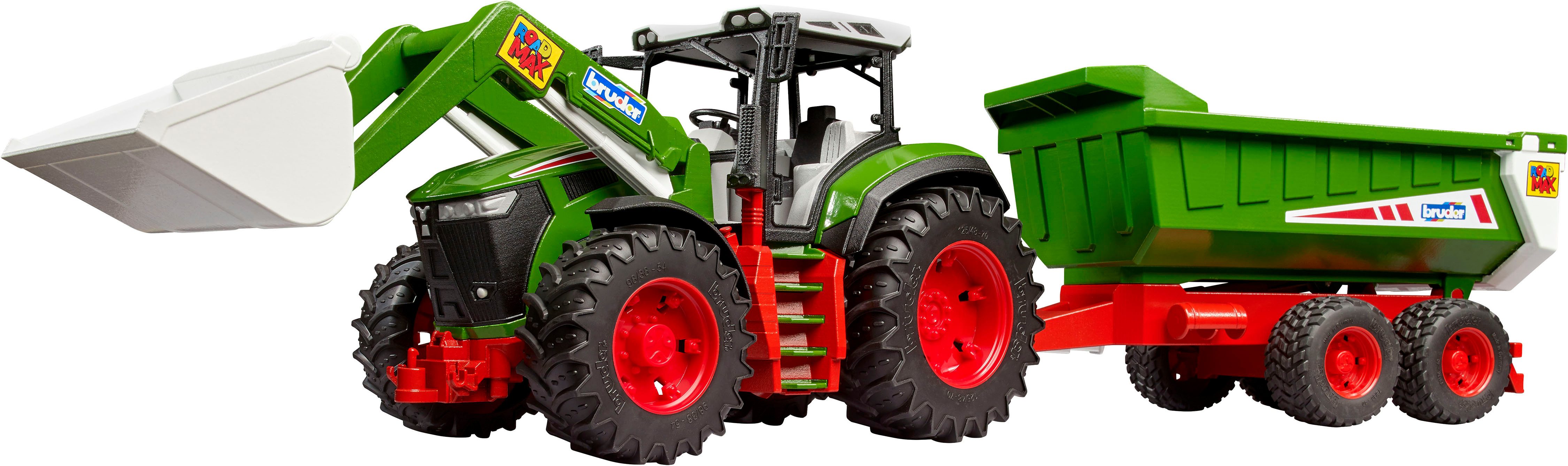 Bruder® Spielzeug-Traktor Roadmax Traktor mit Frontlader und Kippanhänger ( günstig online kaufen