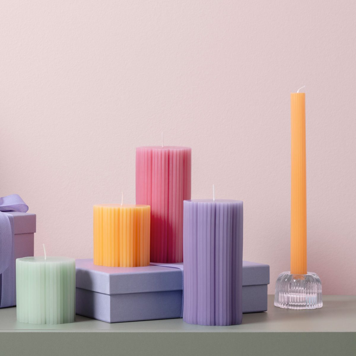 Villeroy & Boch Tafelkerze Fleur soleil, 7,5 cm