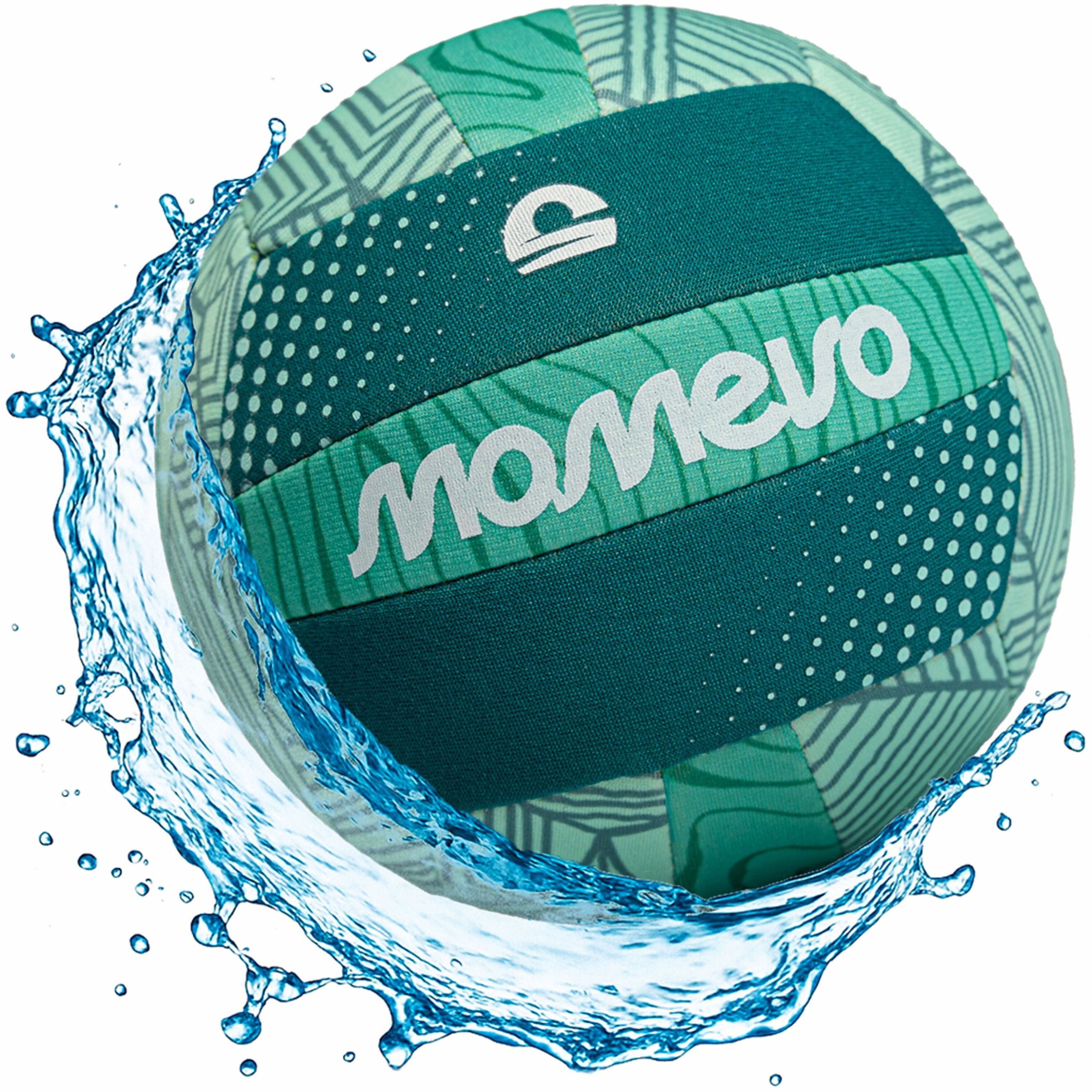 Momevo Beachball Beachbuddy Neopren Wasserball Kinder – Weich für Pool & Strand