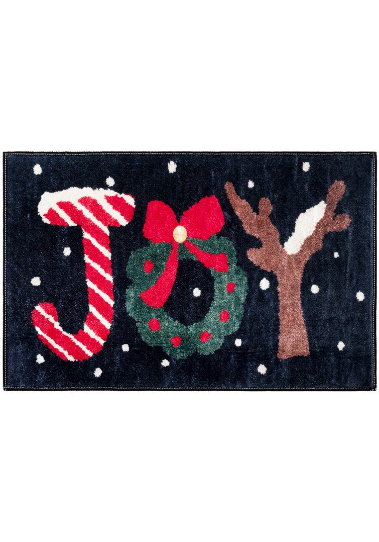 Mazovia Designteppich Weihnachten Teppichmatte für Küche, günstig online kaufen