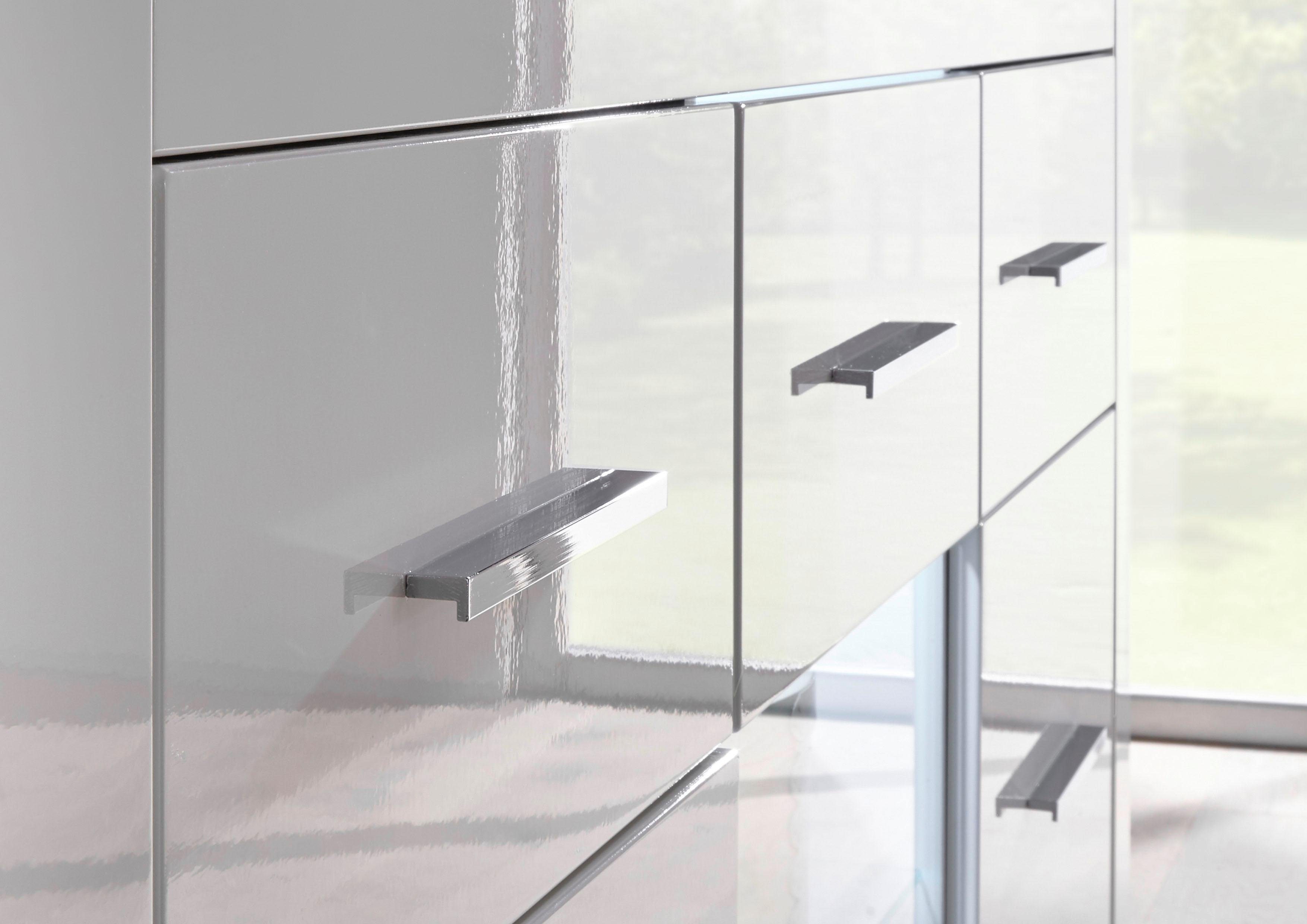 Home affaire Mehrzweckschrank BIANCO Höhe 142 cm