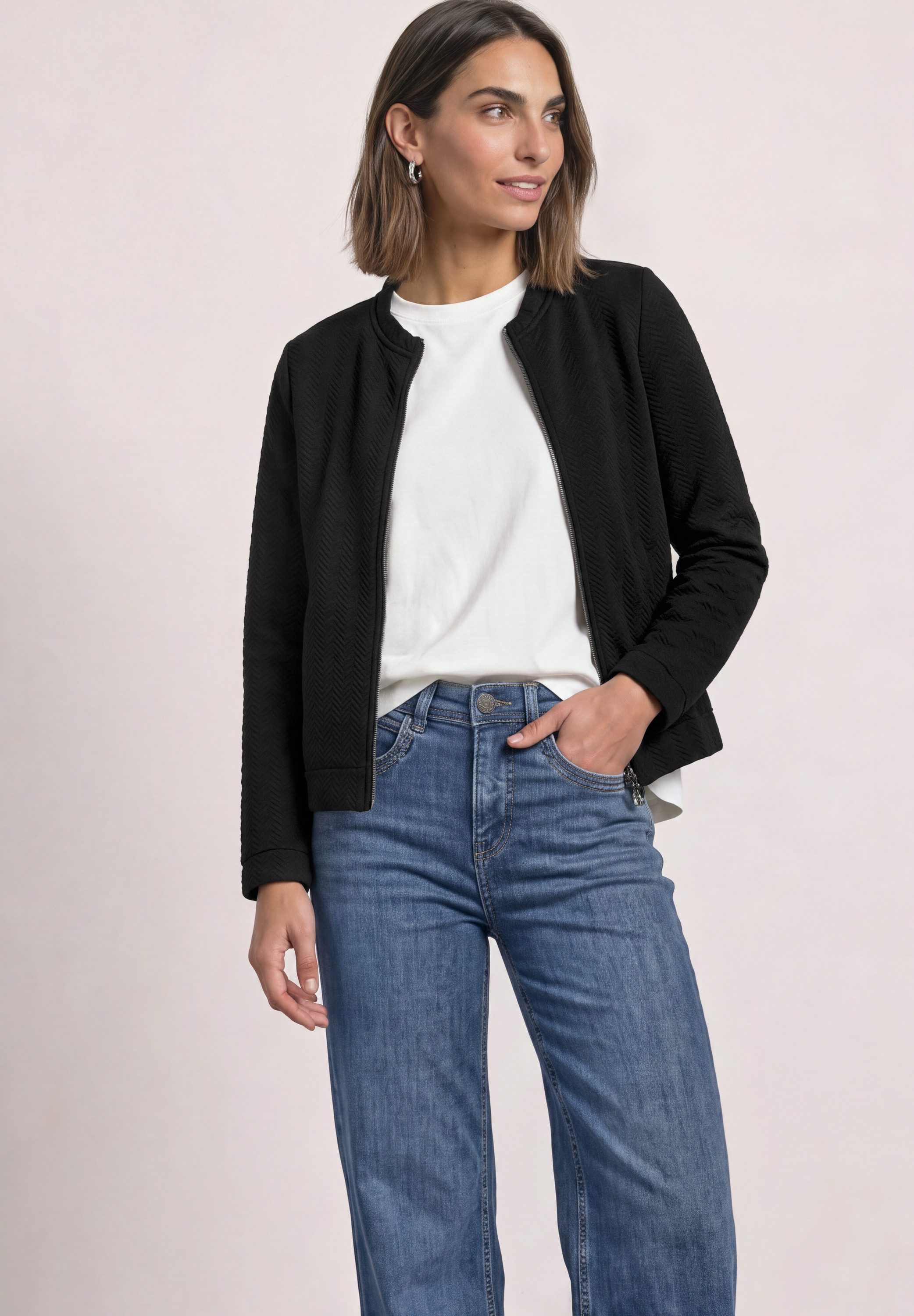STREET ONE Kurzjacke mit Struktur
