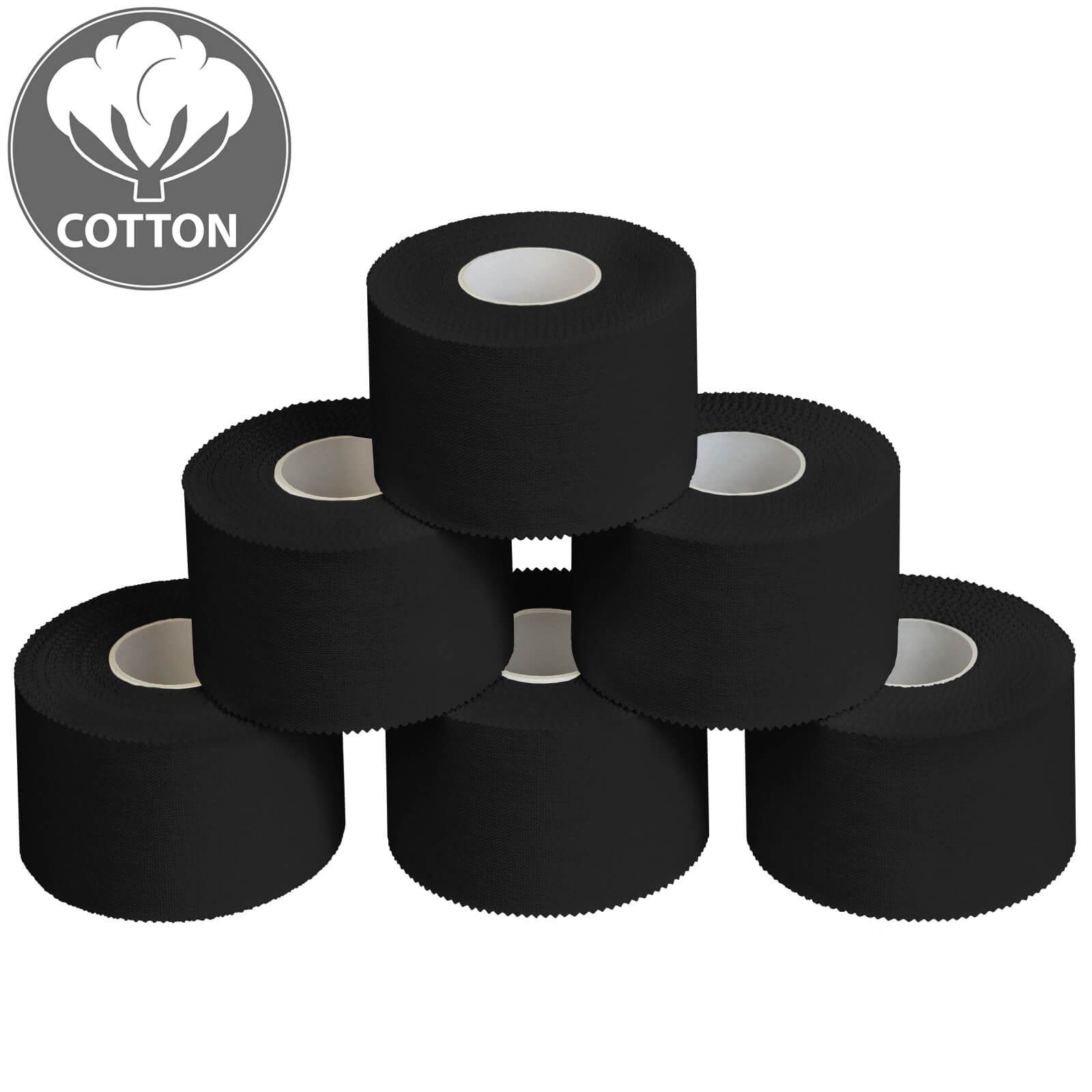 ALPIDEX Bandage 6 x ALPIDEX Sport-Tape 3,8 cm x 10 m in verschiedenen Farben