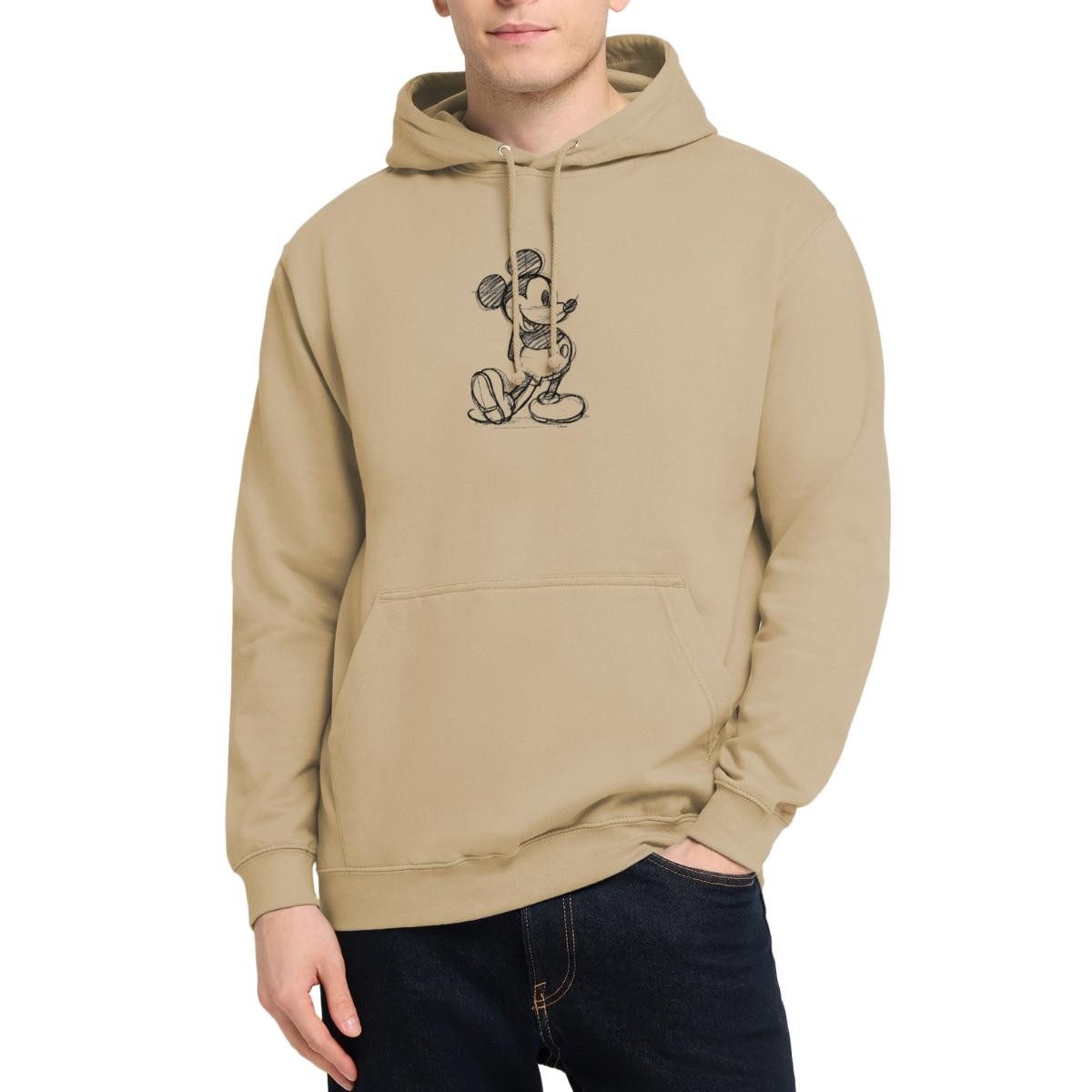 Spreadshirt Hoodie Mickey & Minnie Zeichnung Unisex Hoodie (1-tlg)