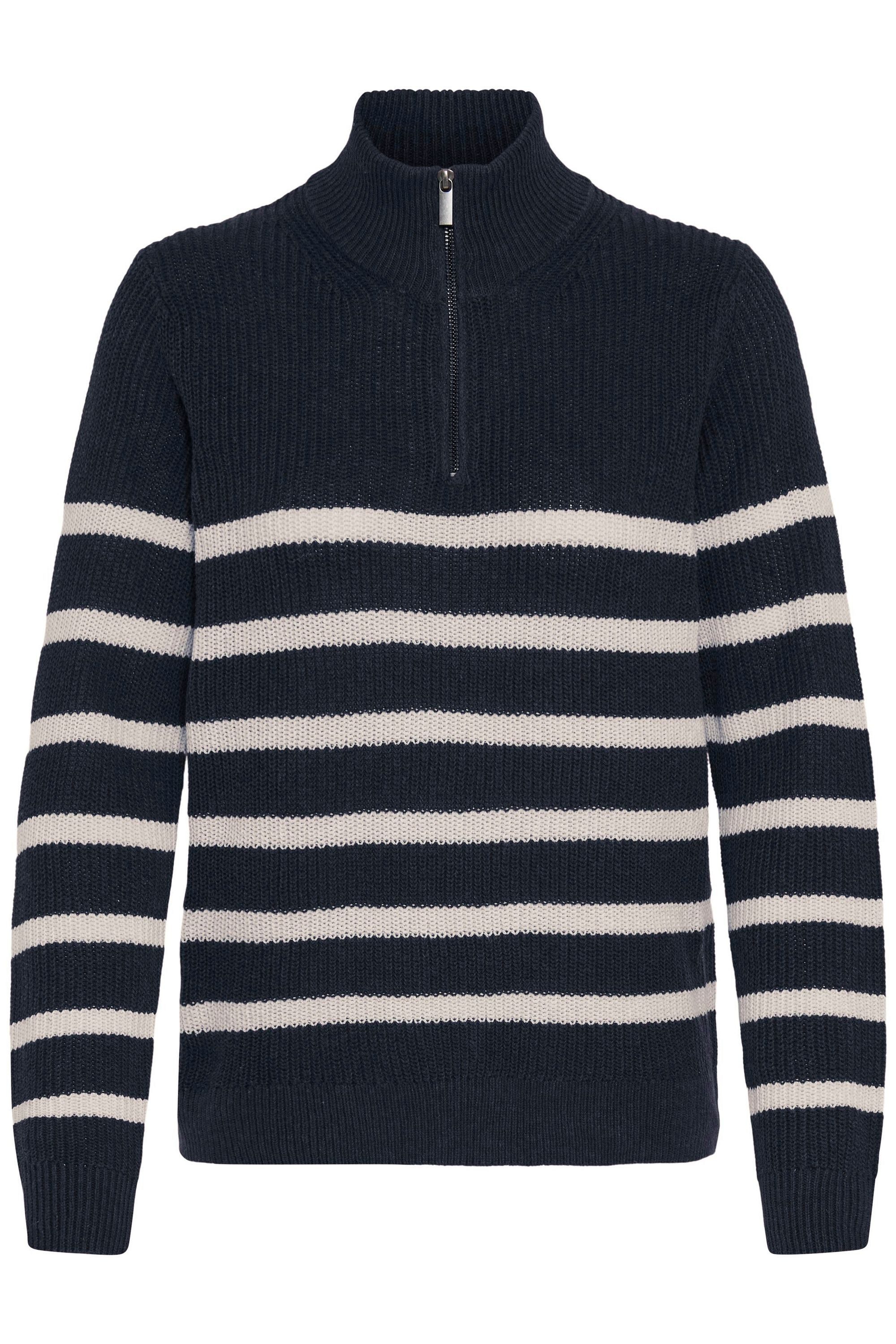 OXMO Troyer OXSanva Modischer Stricktroyer mit Reißverschluss