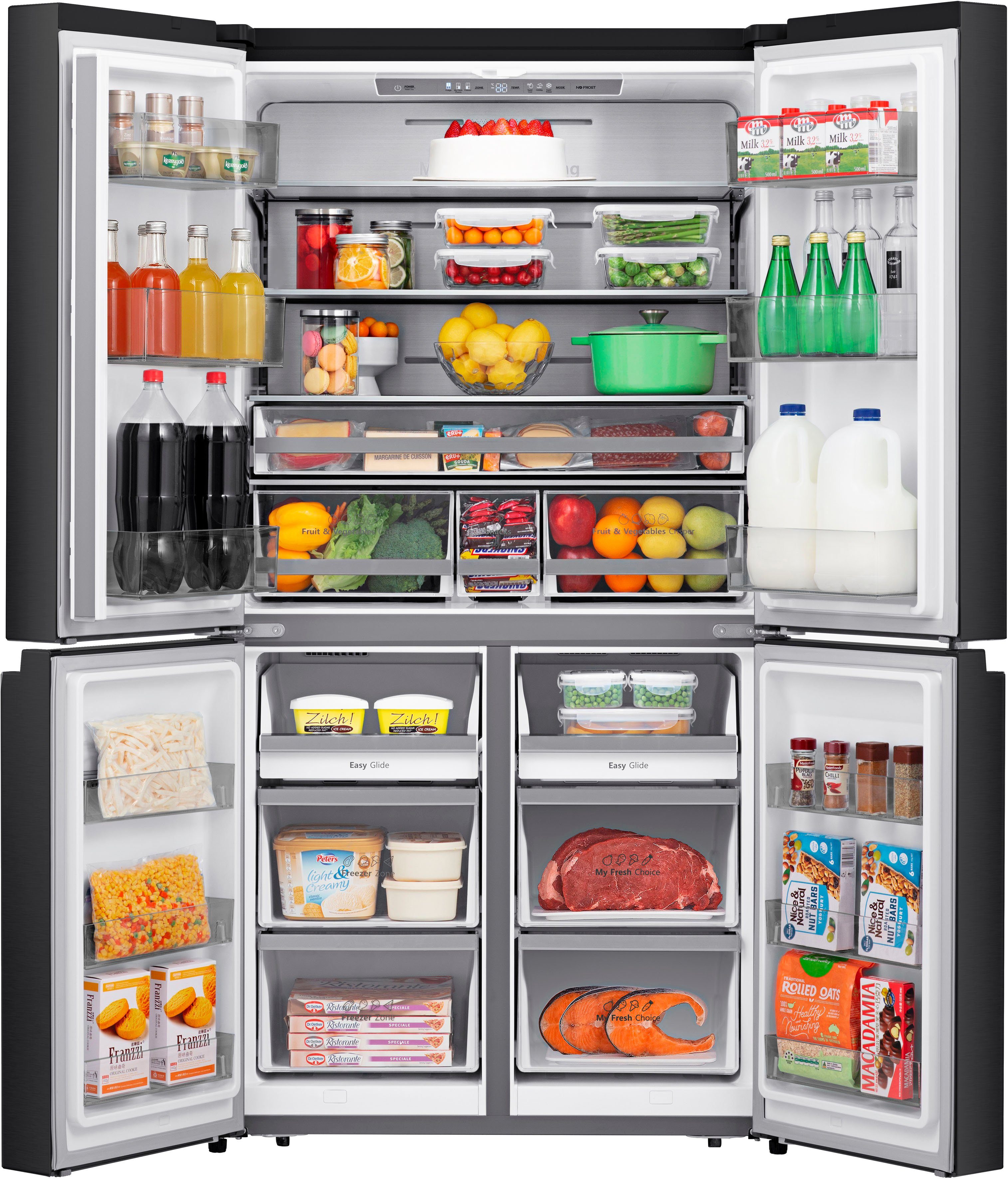 Hisense Multi Door RQ758N4SAFE, 179 cm hoch, 92 cm breit