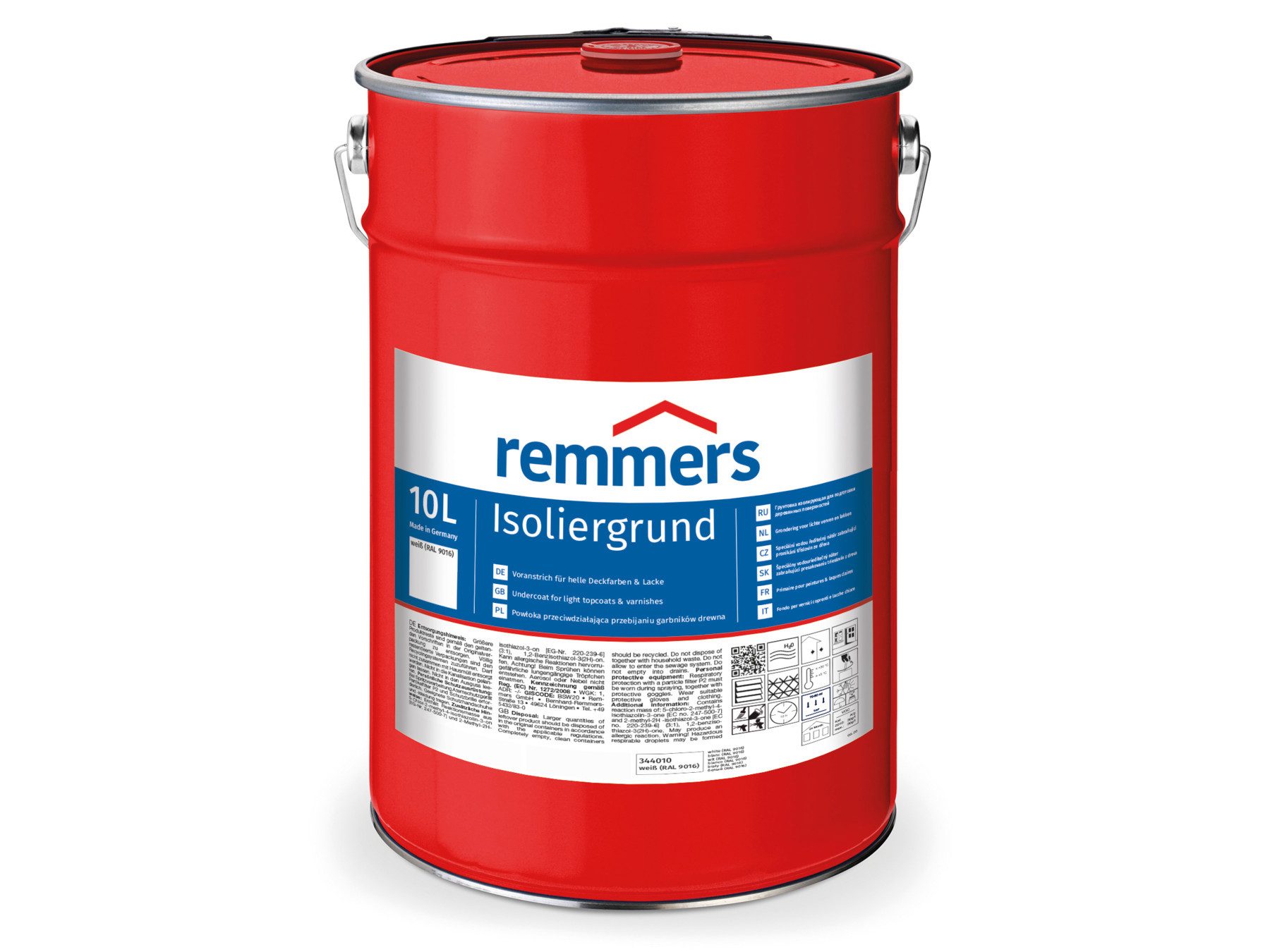 Isoliergrundierung Isoliergrund weiß (RAL 9016) 10 Liter