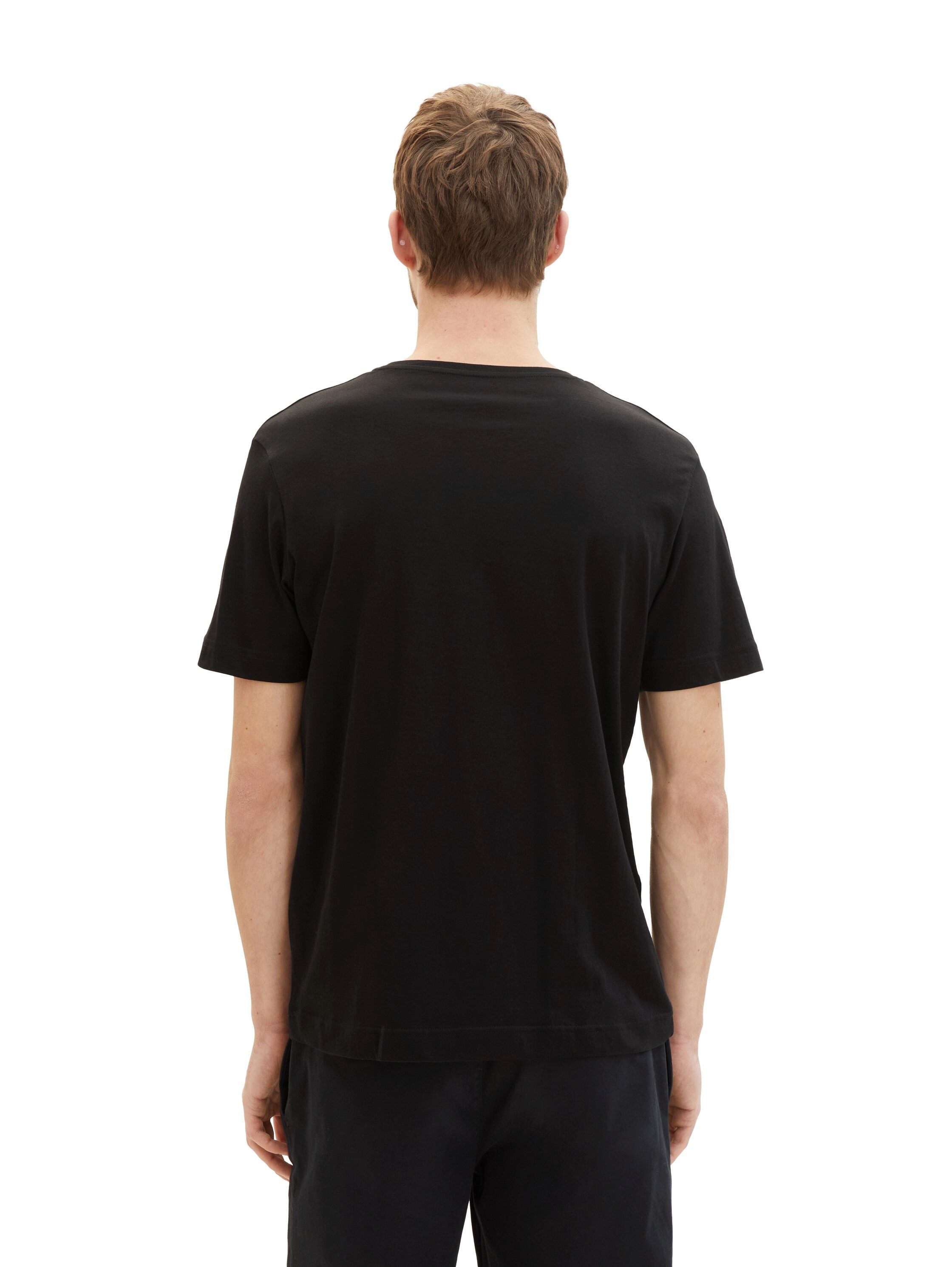 TOM TAILOR T-Shirt (Packung, 4-tlg) 4er pack, mit Rundhals