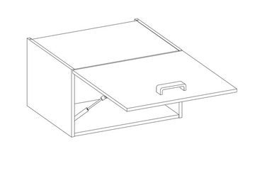 Küchen-Preisbombe Kurzhängeschrank 60 cm Küche Vigo Matera Grau + Eiche Lancelot Küchenzeile Küchenblock