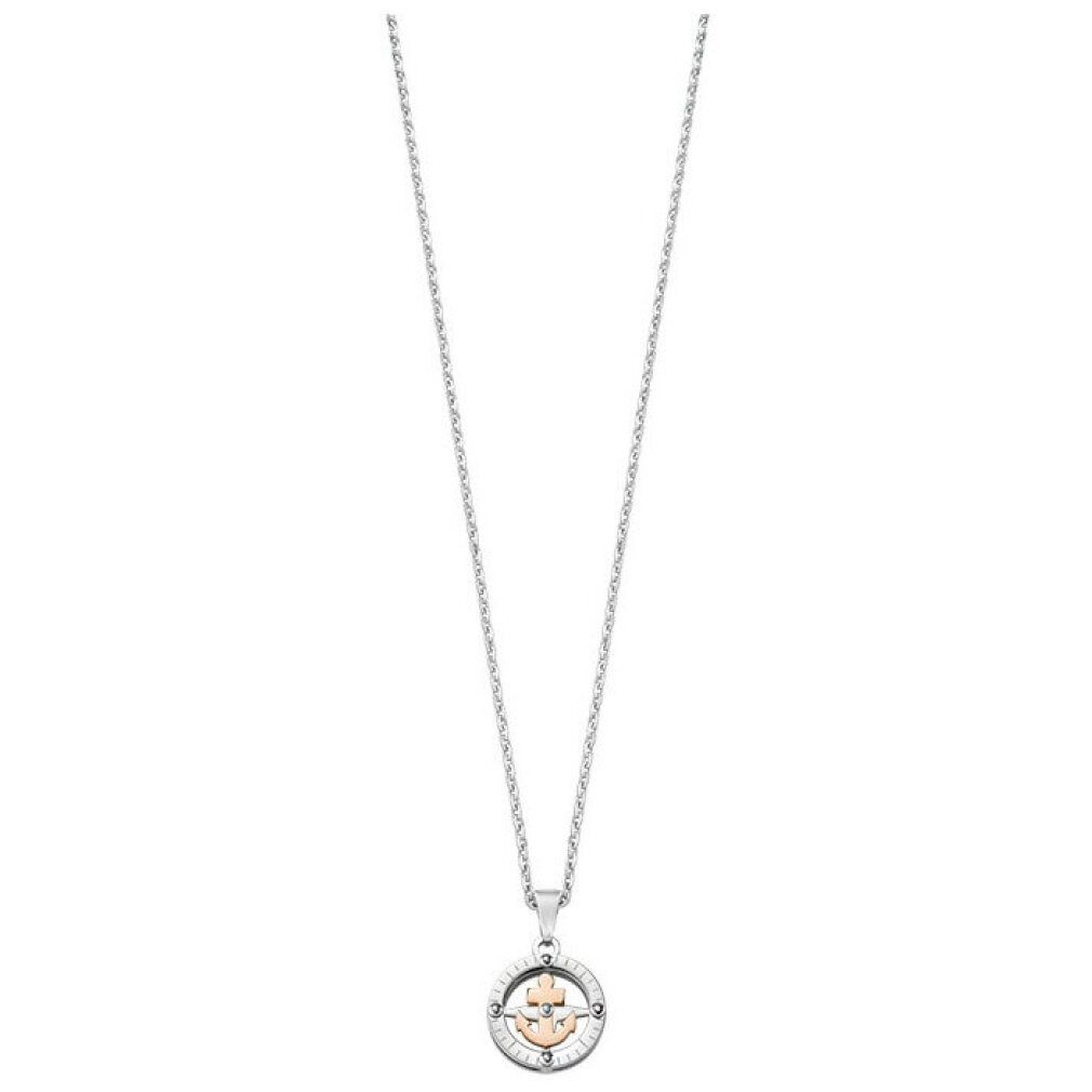MORELLATO Kette mit Einhänger Steel bicolor necklace Versilia SAHB01