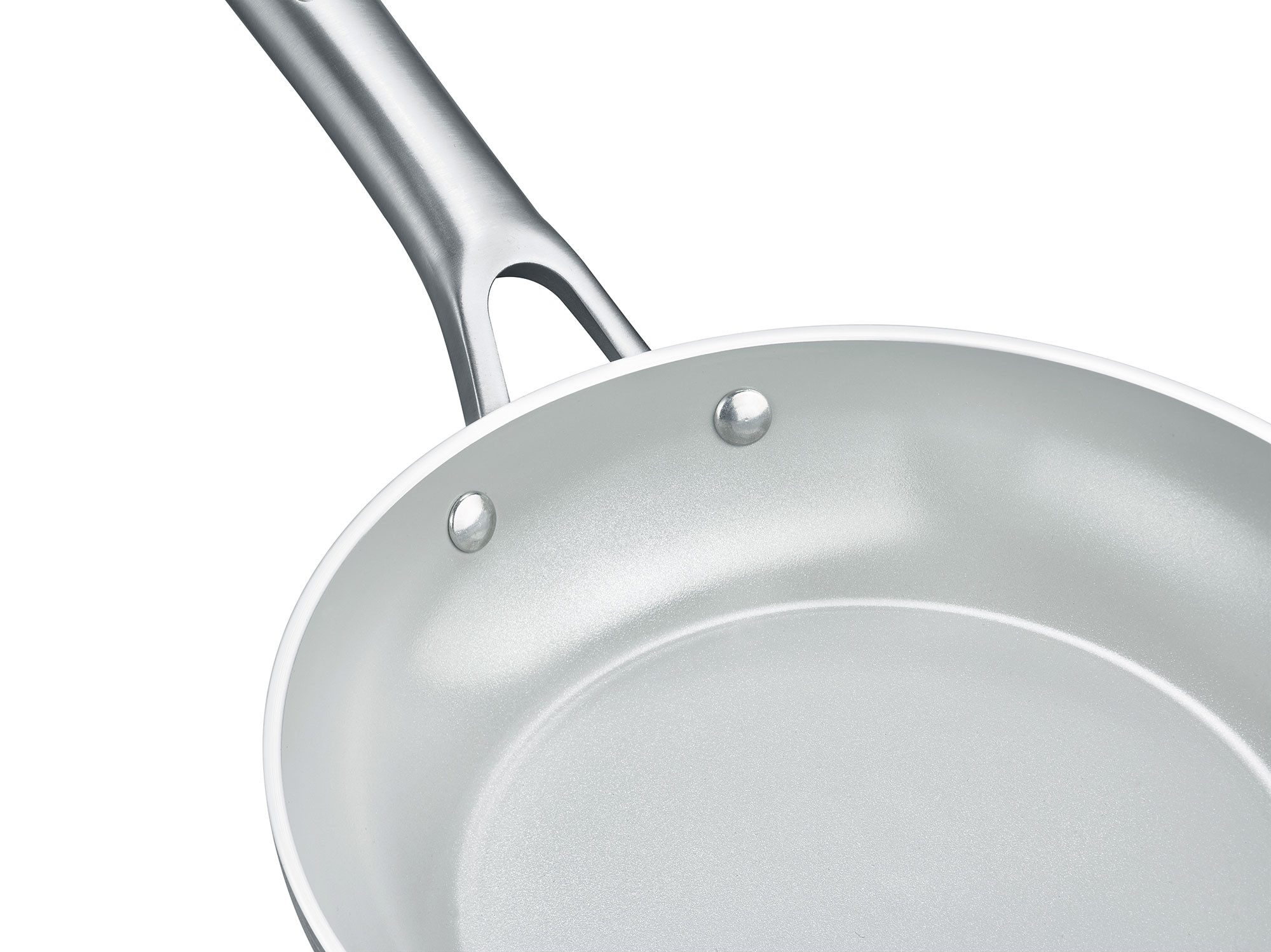 Berndes Pfannen-Set 24+28 cm, Aluminium, recycelt, grau - b.free, Aluminium, recycelt aus Dosen (2-teilig)