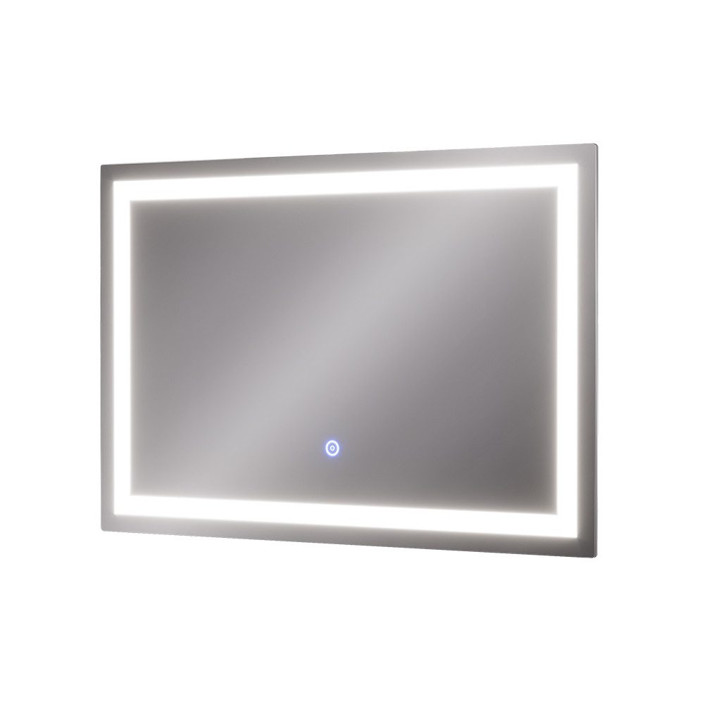 Vicco Badspiegel Miral, Glas, 40 x 60 cm mit Frontlight Beleuchtung (1-St) günstig online kaufen