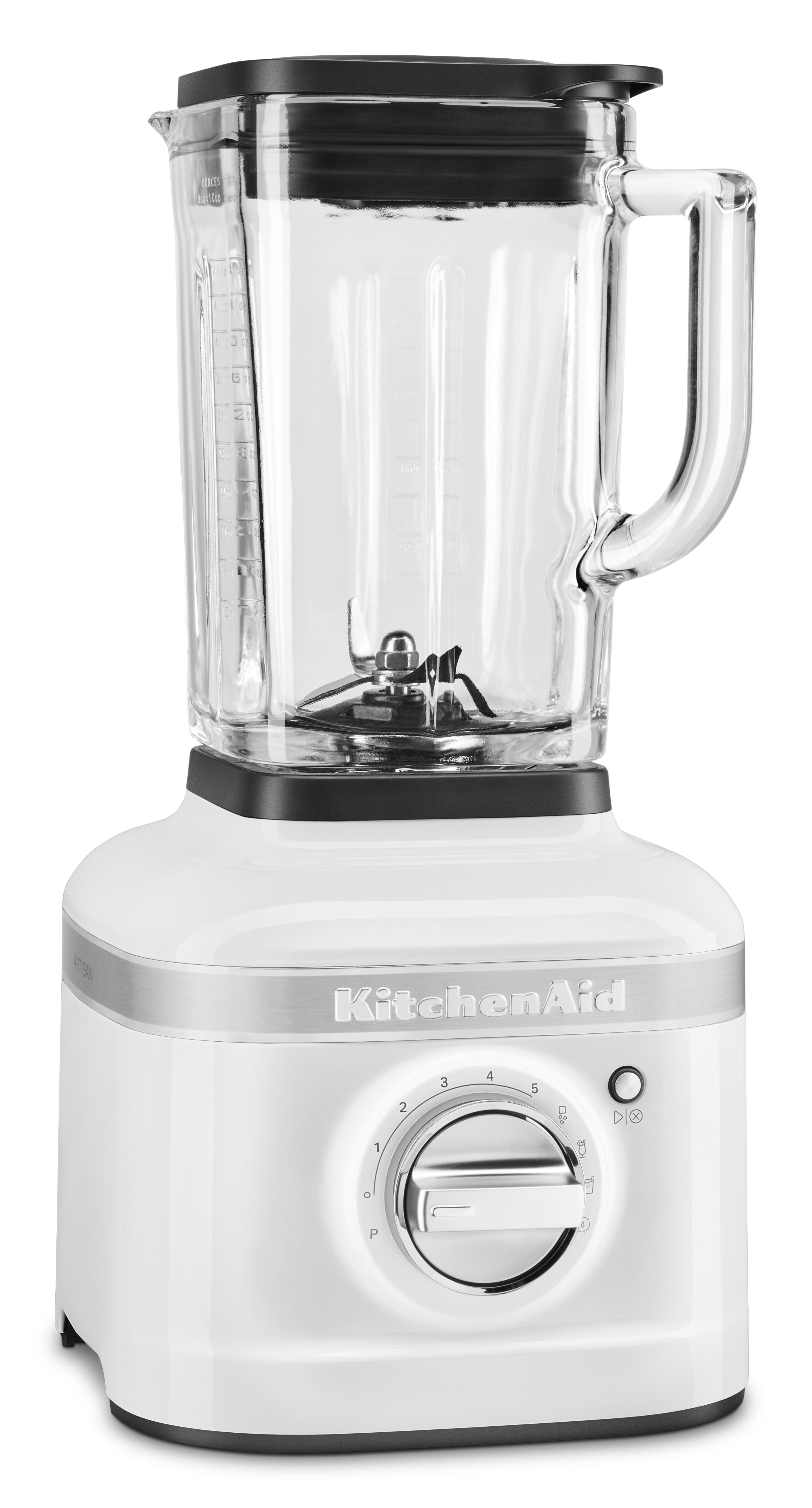 KitchenAid Standmixer 5KSB4026EWH Weiß, 1200 W