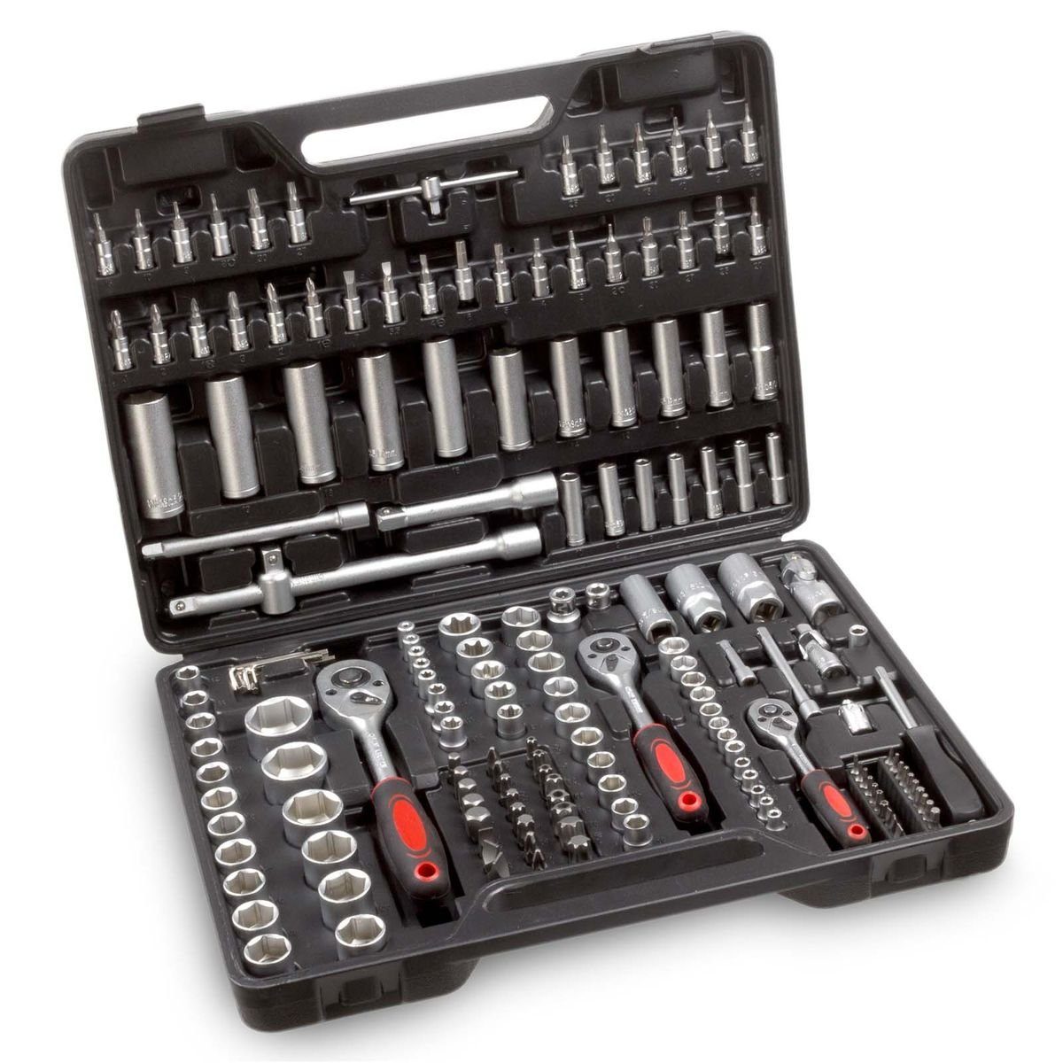 bonsport Ratschenringschlüssel Steckschlüsselsatz 171 tlg.