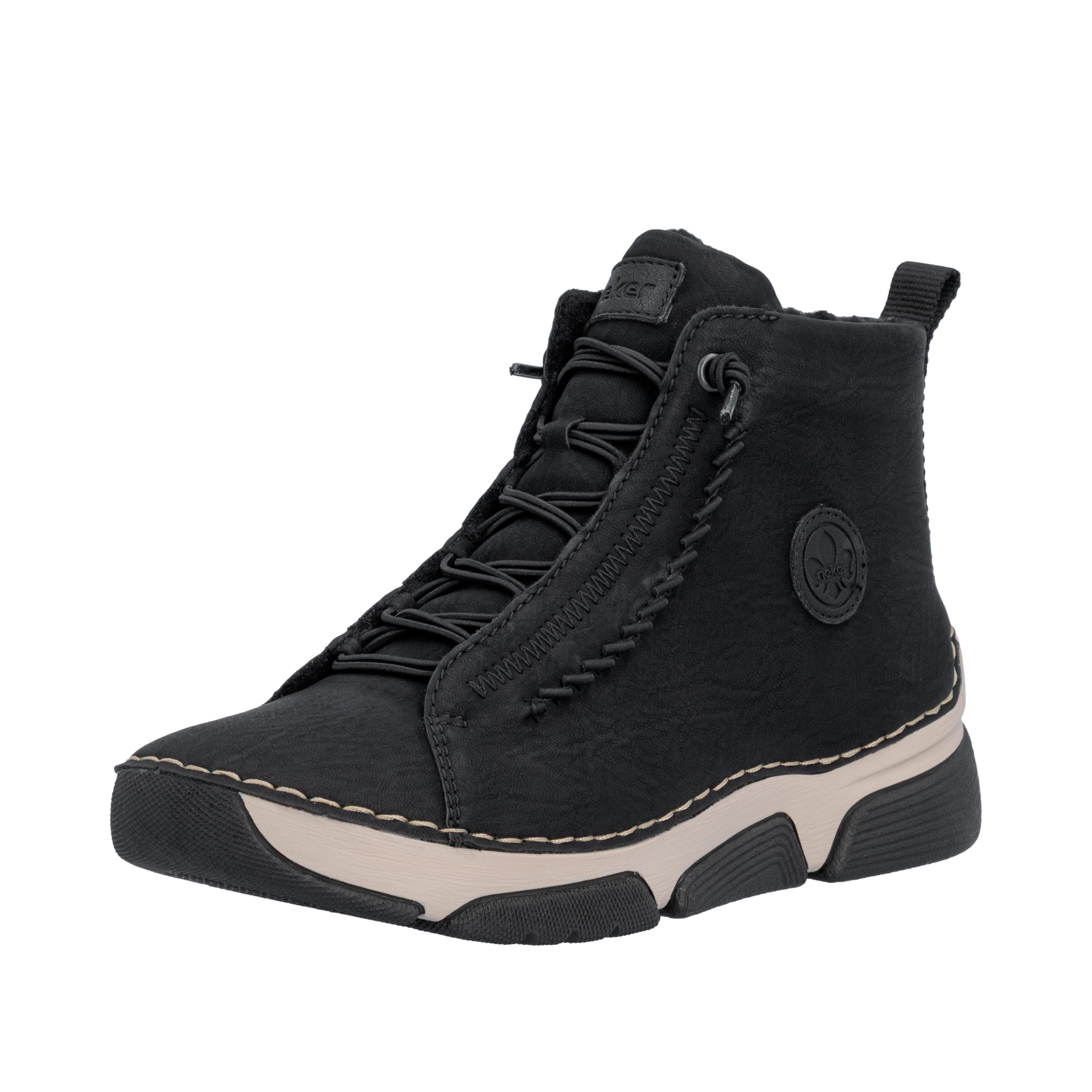 Rieker Winterboots Winterstiefelette, Outdoorboots, Warmfutter, mit Innenreißverschluss