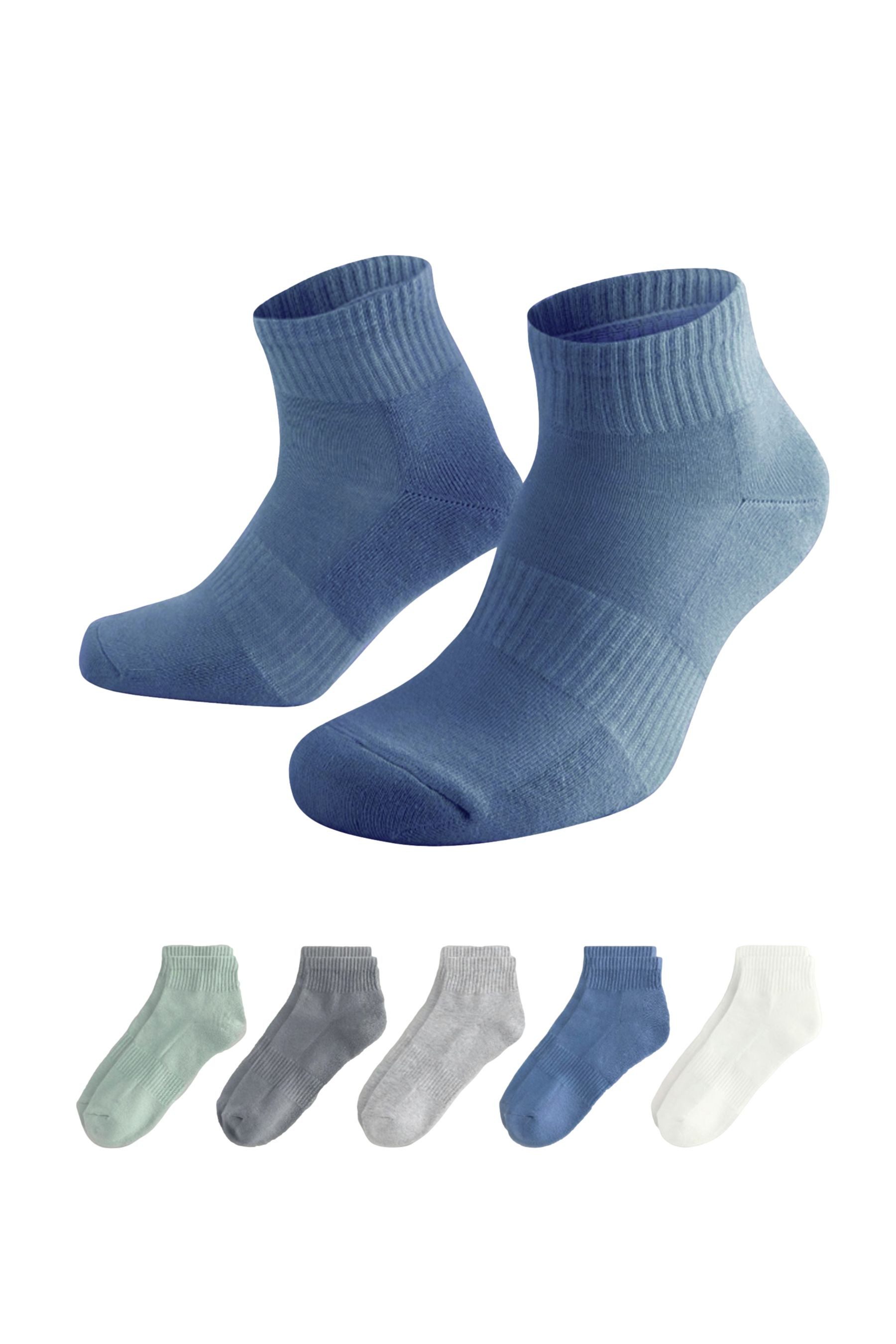 Next Sneakersocken Sneaker-Socken mit gepolsterter Sohle, günstig online kaufen