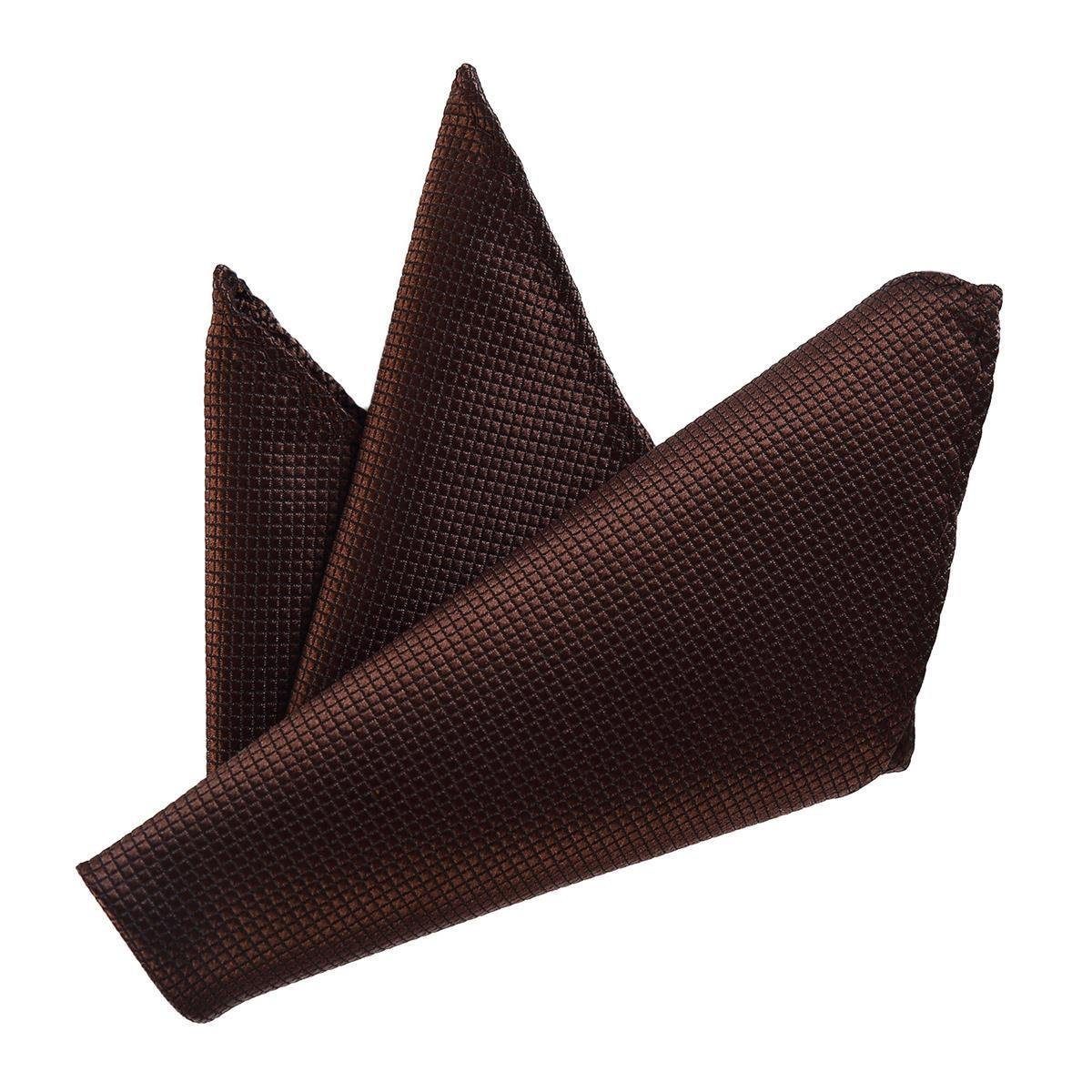 DonDon Einstecktuch DonDon Herren Einstecktuch, (Packung, 1-St. Packung), zum Falten, Seidenlook