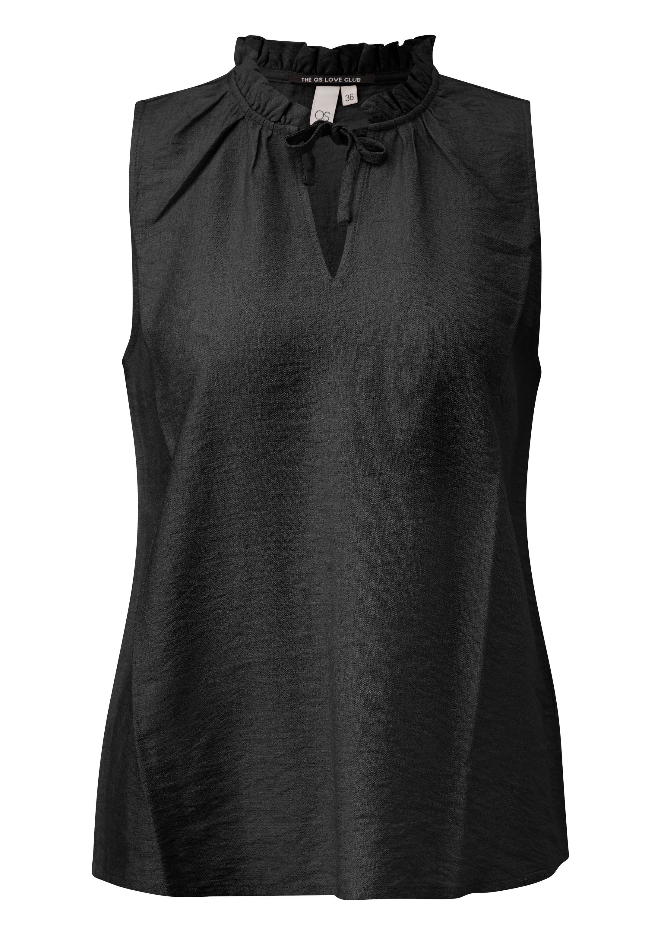 QS Blusentop Bluse Blusentop aus Viskosemix – Bild 2 von 5