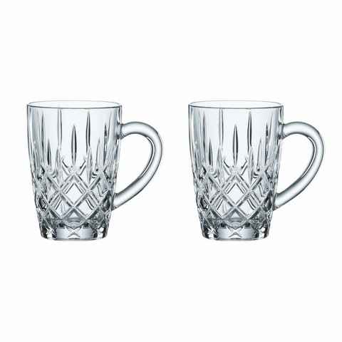 Nachtmann Teeglas Teebecher Set Noblesse 2-tlg., Kristallglas