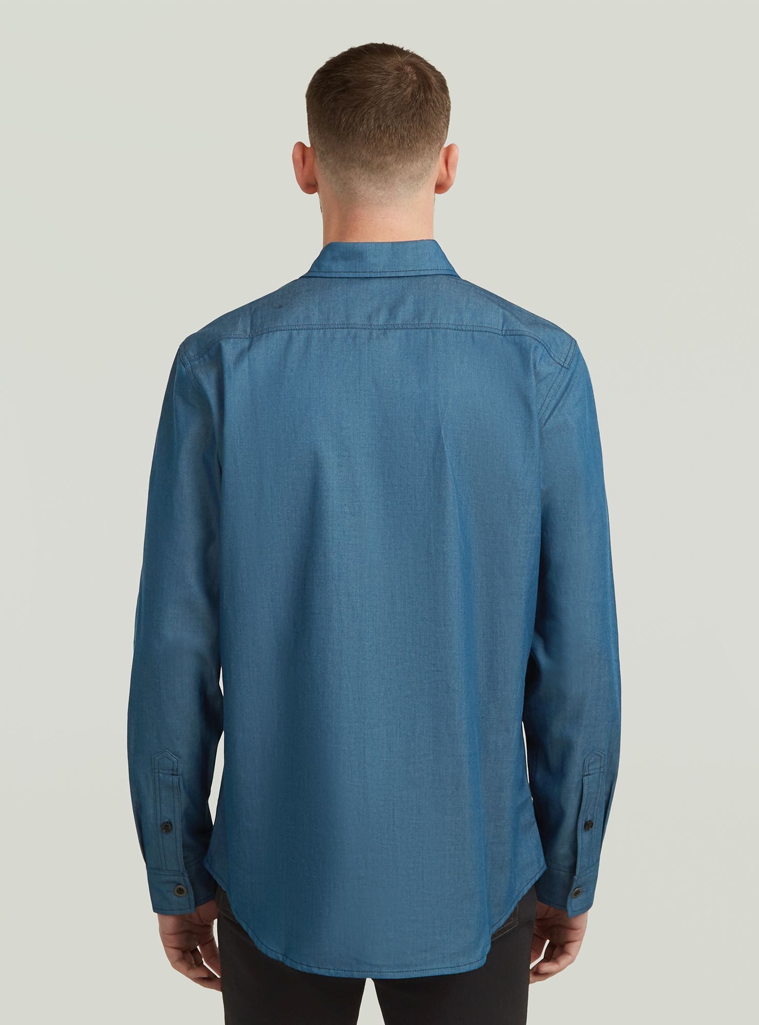 G-STAR Langarmshirt Clean Slim Hemd