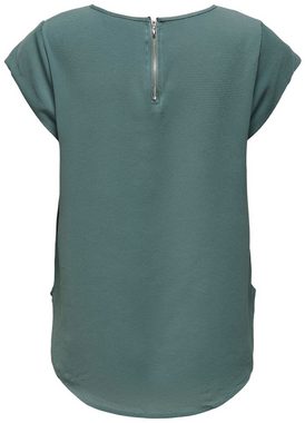 ONLY Shirtbluse (2er Pack) Basic Shirt mit gekreppten Muster im Doppelpack