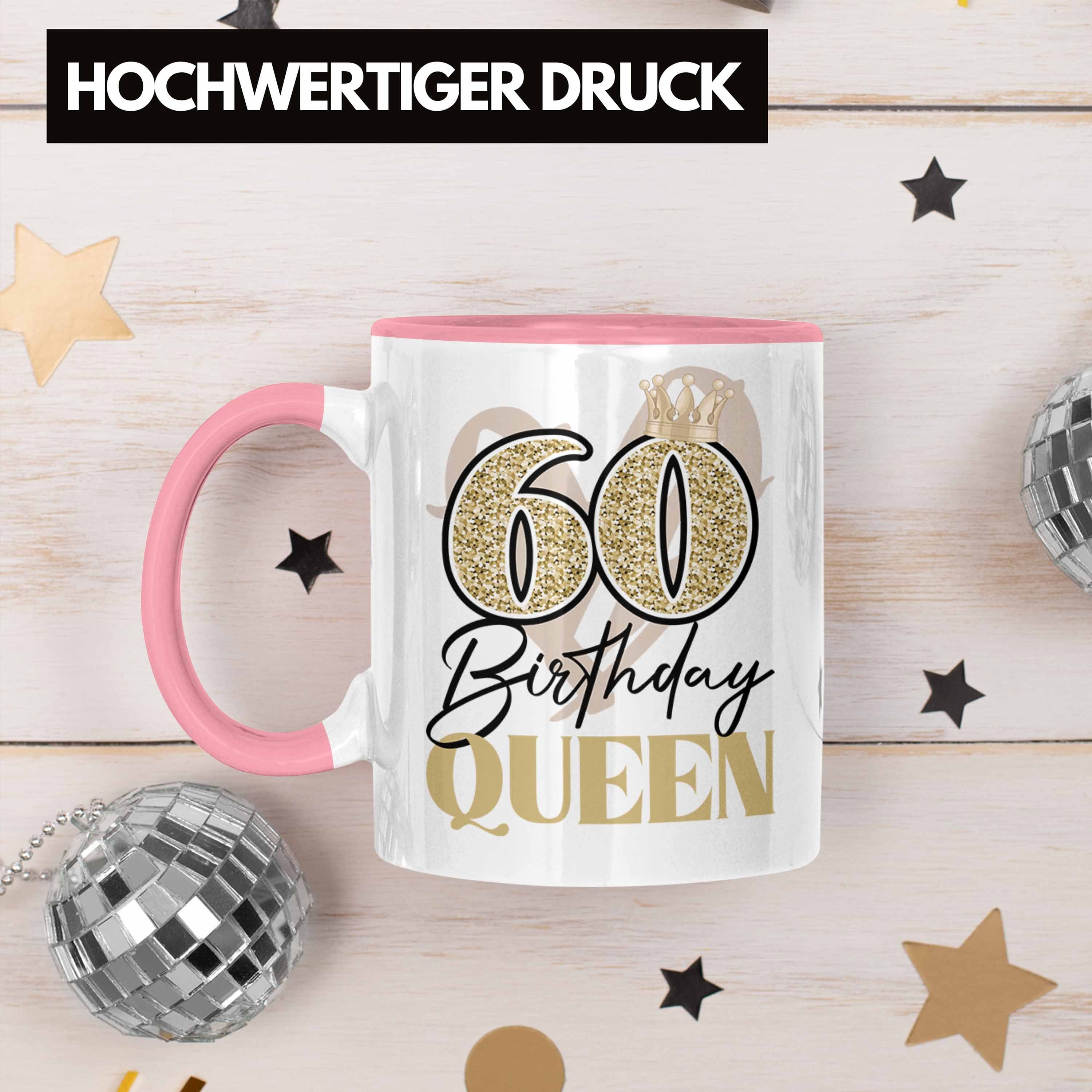 Trendation Tasse Trendation - 60. Geburtstag Tasse Frau Geschenk 60er Geschenkidee 60
