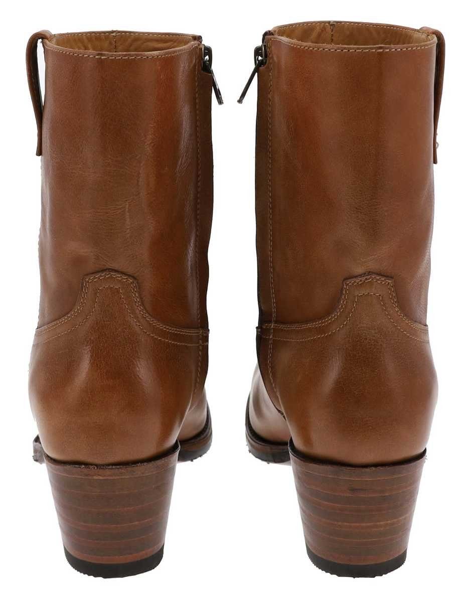 Sendra Boots 17616 Braun Stiefelette Rahmengenähte Damen Lederstiefelette