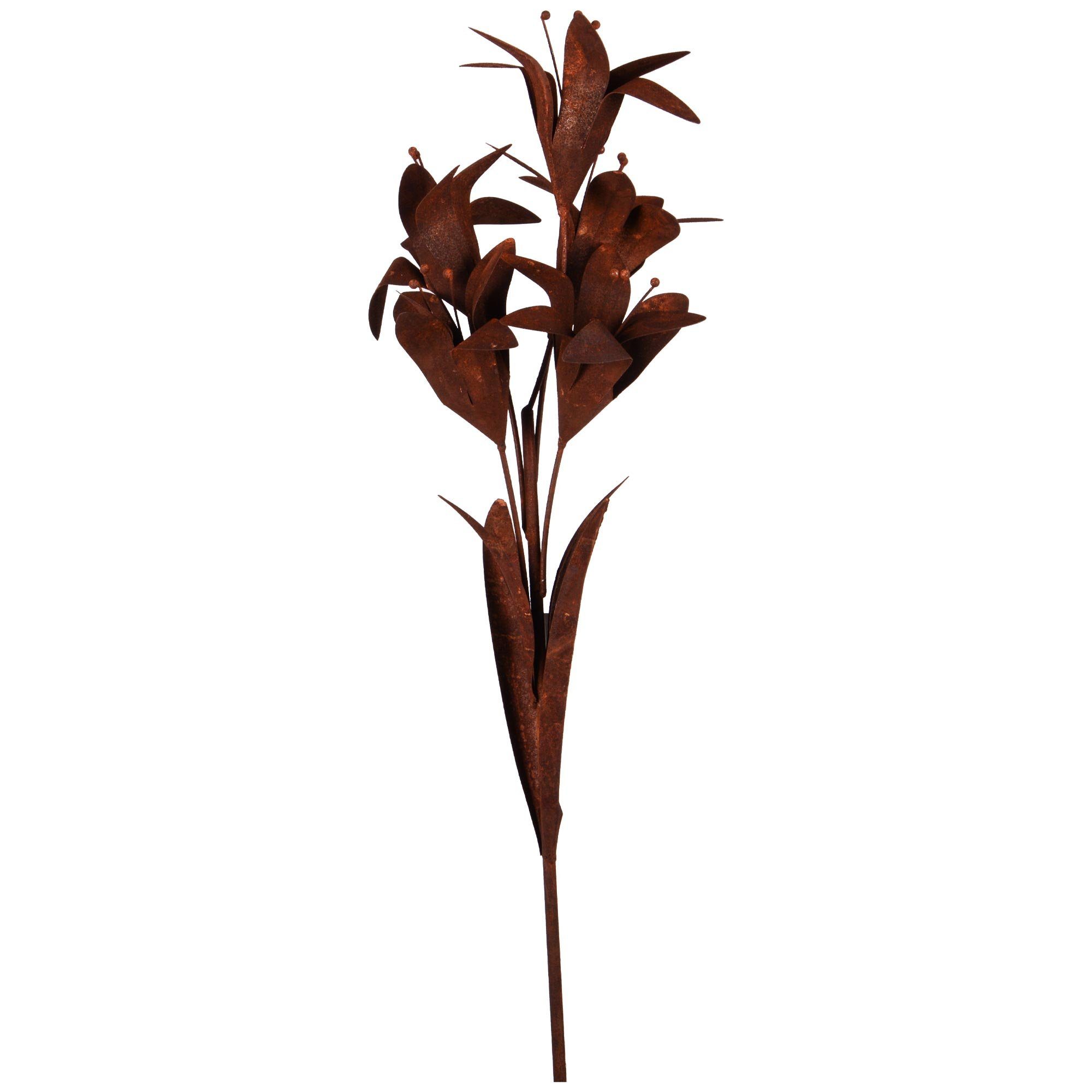 UNUS GARDEN Gartenstecker Rost Metallblume Louise 100cm (1-St). € 24,95