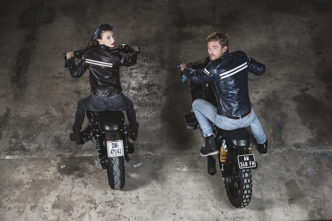 Segura Motorradjacke Funky Motorrad Lederjacke