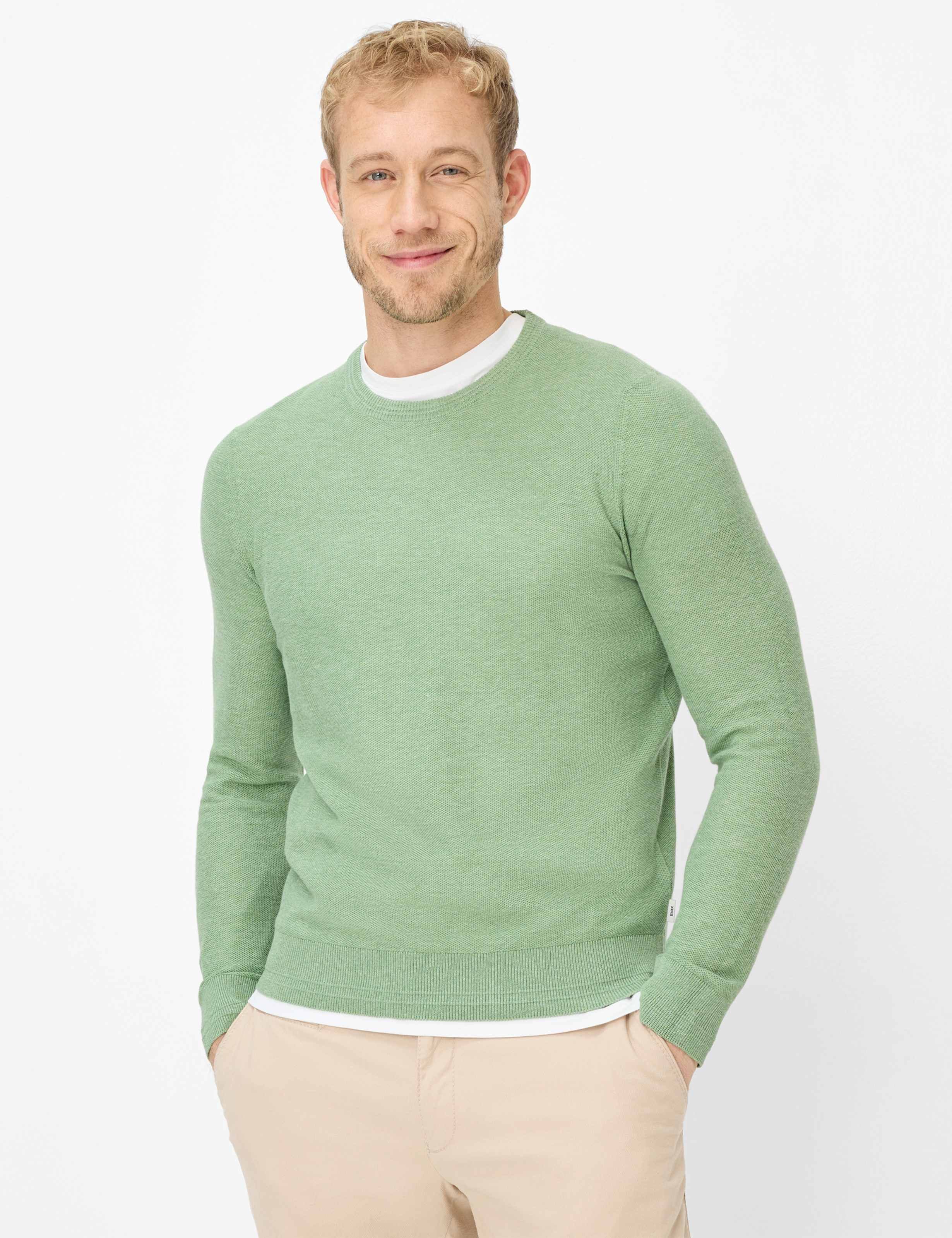 Brax Rundhalspullover Style RICK günstig online kaufen