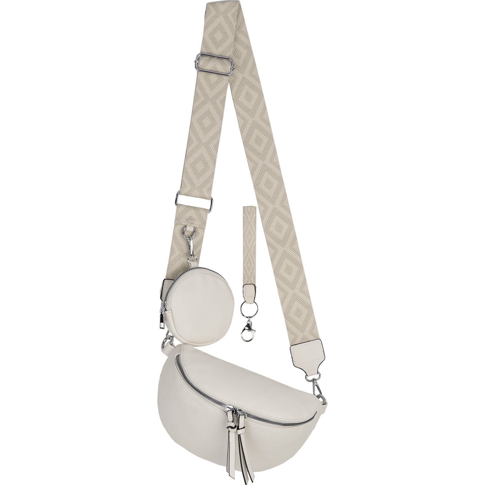 EAAKIE Gürteltasche Bauchtasche Umhängetasche Crossbody-Bag Kunstleder günstig online kaufen