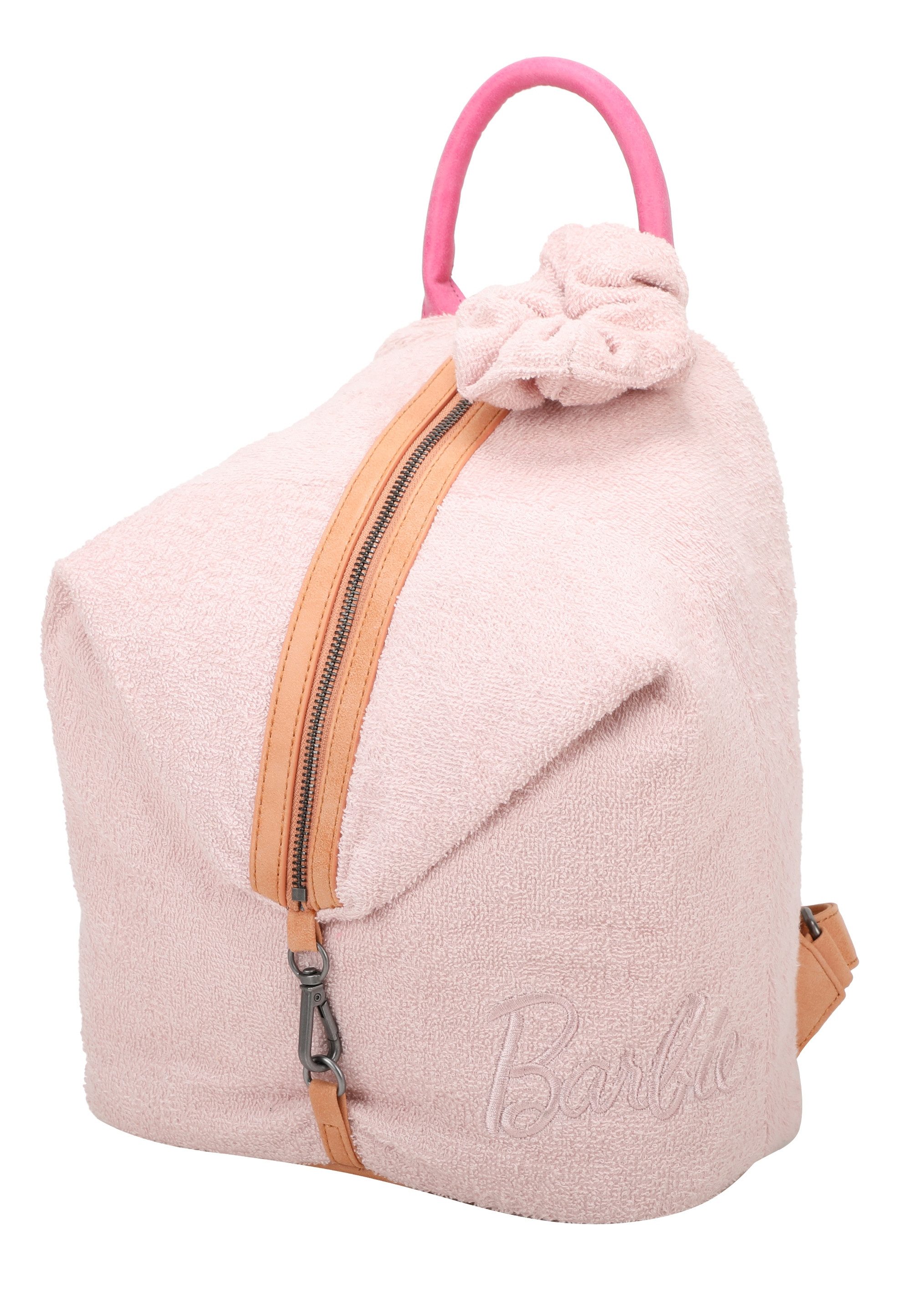 Fritzi aus Preußen Sportrucksack Marit Frottee Limited Barbie, mit abnehmbarem Haarband