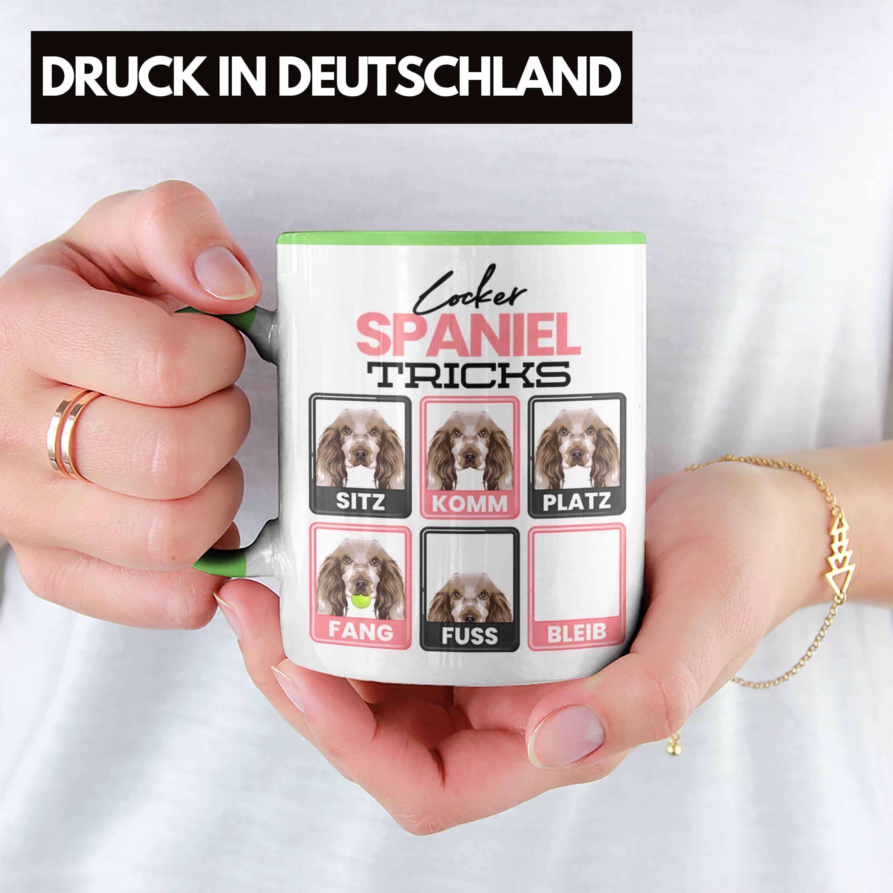 Trendation Tasse Cocker Spaniel Geschenk Co Tasse Lustiger Besitzer Grün Spruch Geschenkidee