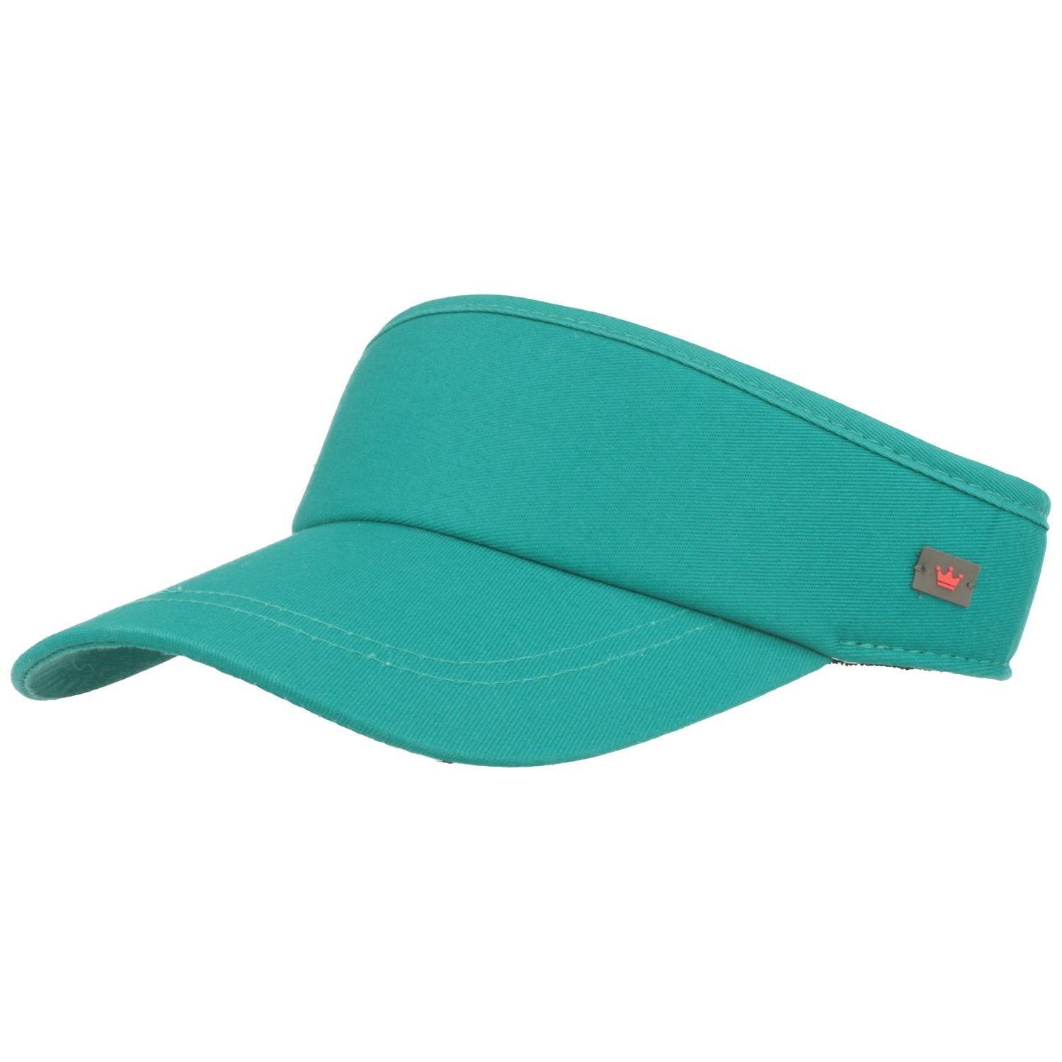 Balke Visor Sportliches mit Sonnenschild Klettverschluss 312 petrol