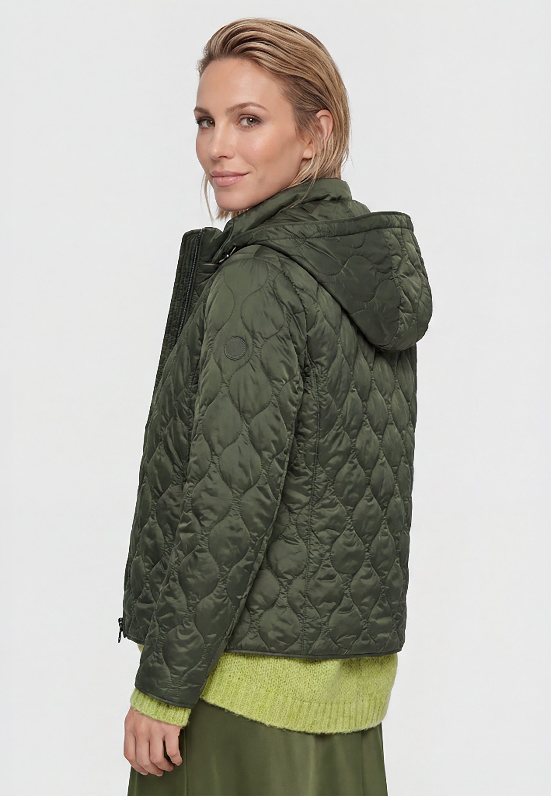 Olsen Steppjacke mit Steppstruktur und abnehmbarer Kapuze – Bild 2 von 5