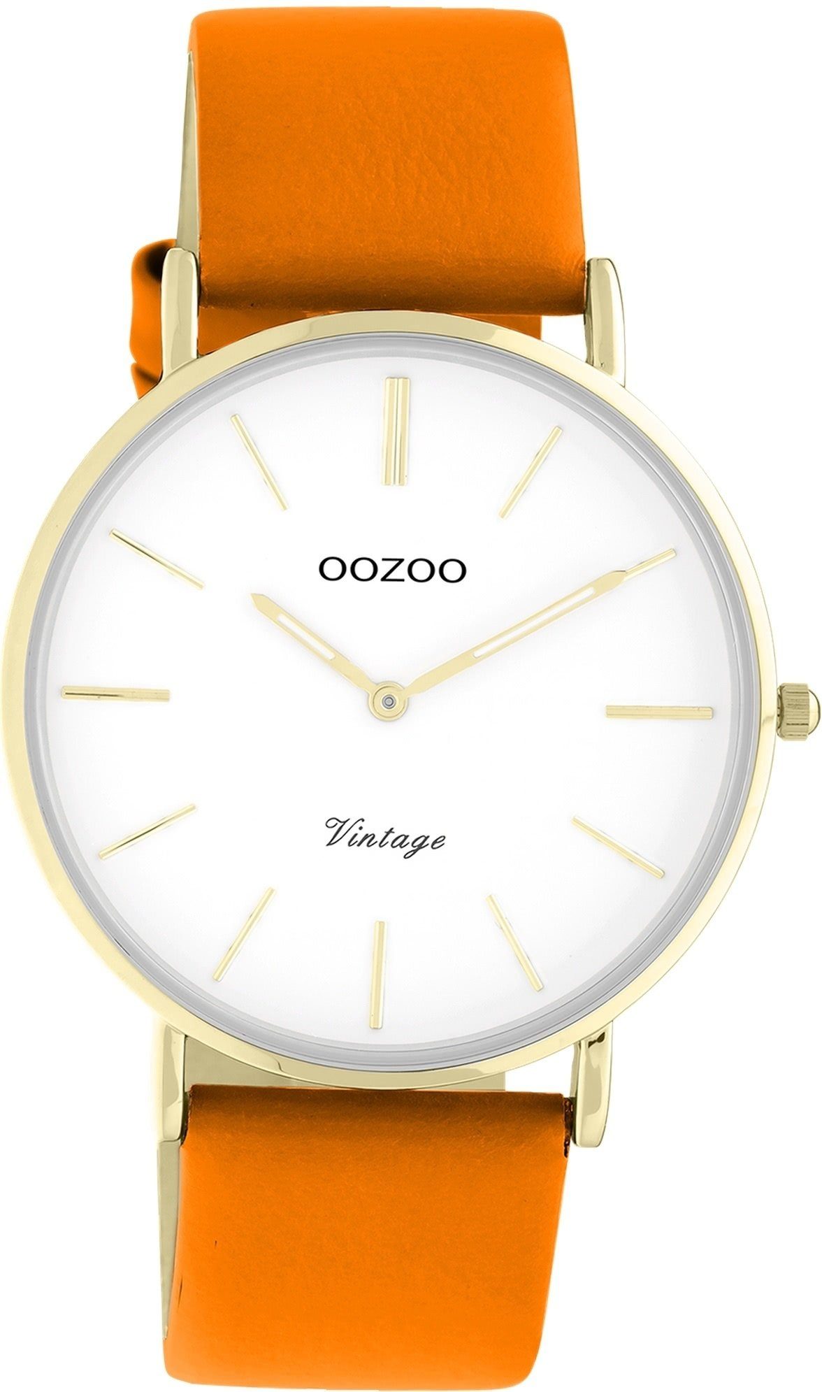 Quarzuhr Oozoo Damen Armbanduhr Vintage Series