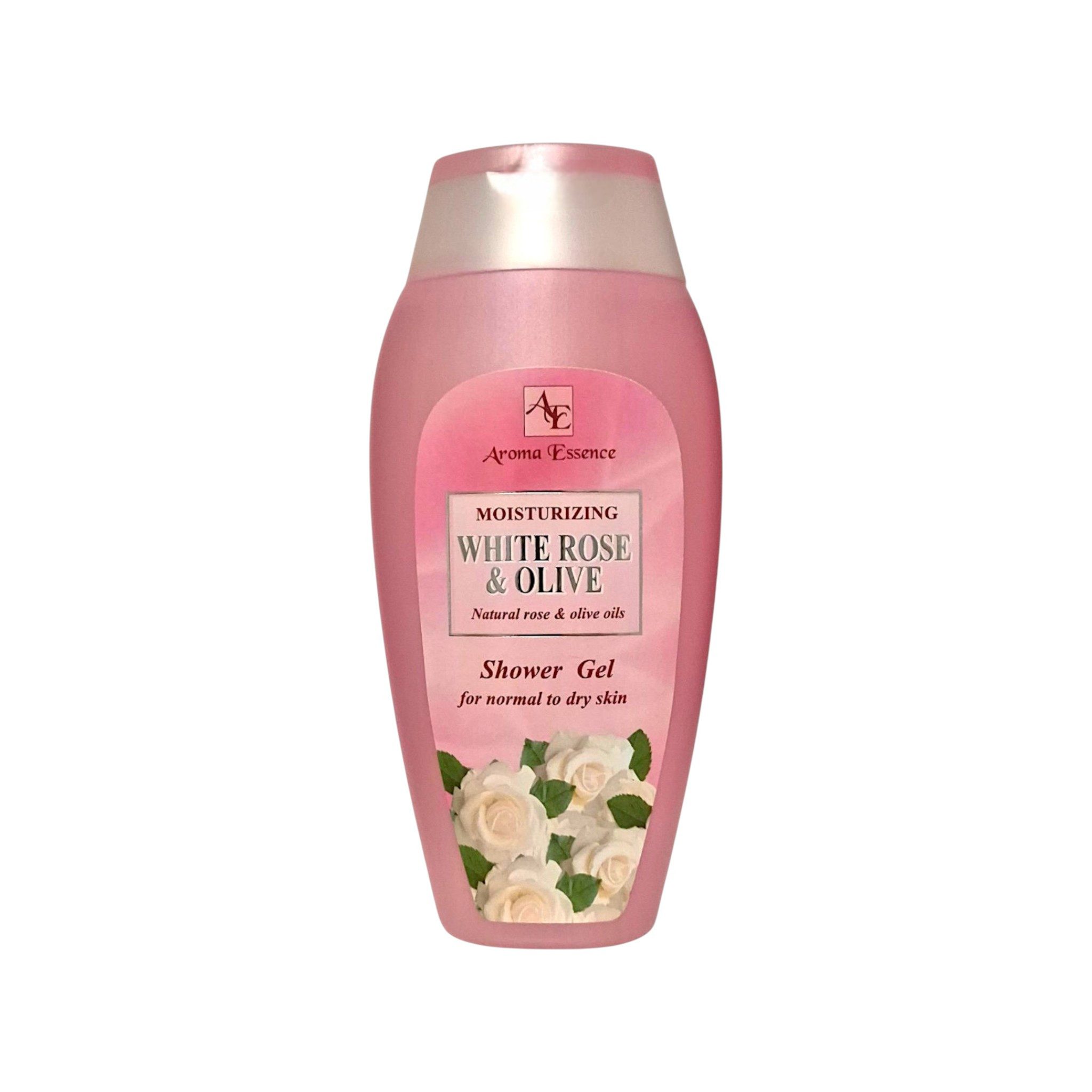 Aroma Essence Haarshampoo Aroma Essence Shower Gel White Rose und Olive 250 ml