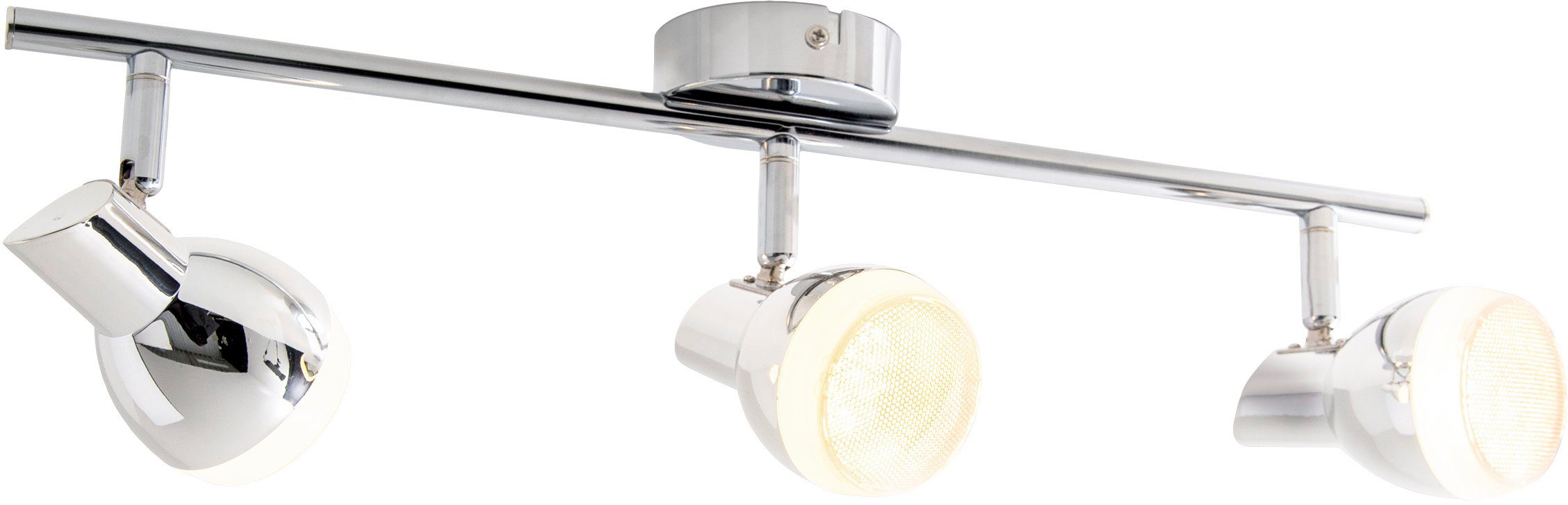 näve LED Deckenspot Chromey, LED fest integriert, Warmweiß, für Wand und De günstig online kaufen