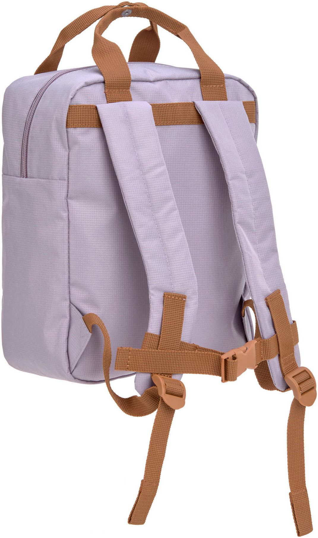 LÄSSIG Kinderrucksack Little Gang, Mini Square Backpack, lilac