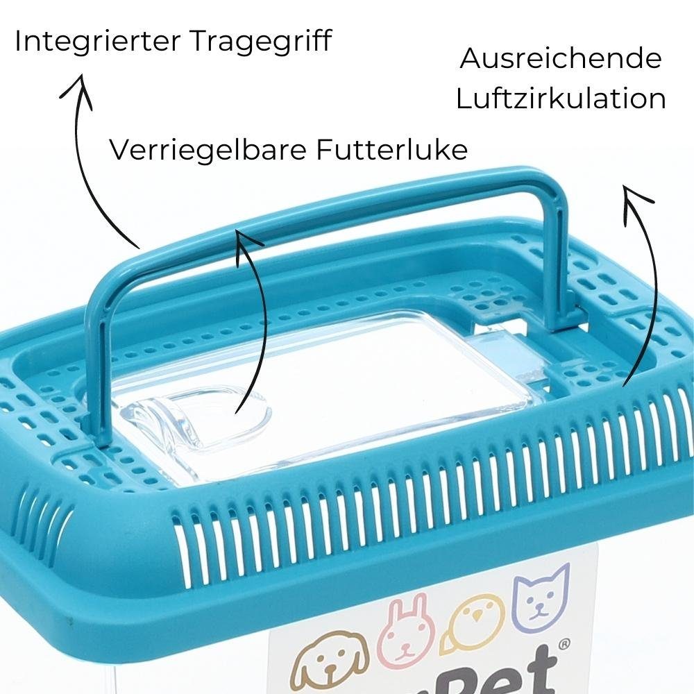 GarPet Aquarium Faunabox Transport Quarantäne Insekten Box Triops Heimchen Fauna Box