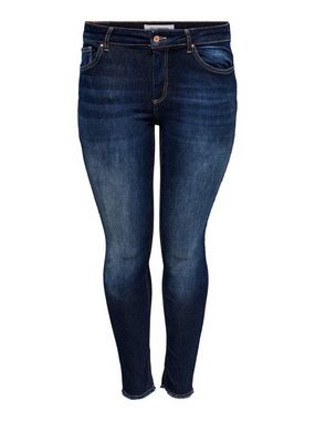 ONLY CARMAKOMA Skinny-fit-Jeans Skinny Stretch Jeans Curvy Plus Size Denim CARWILLY Übergröße (1-tlg) 3909 in Dunkelblau