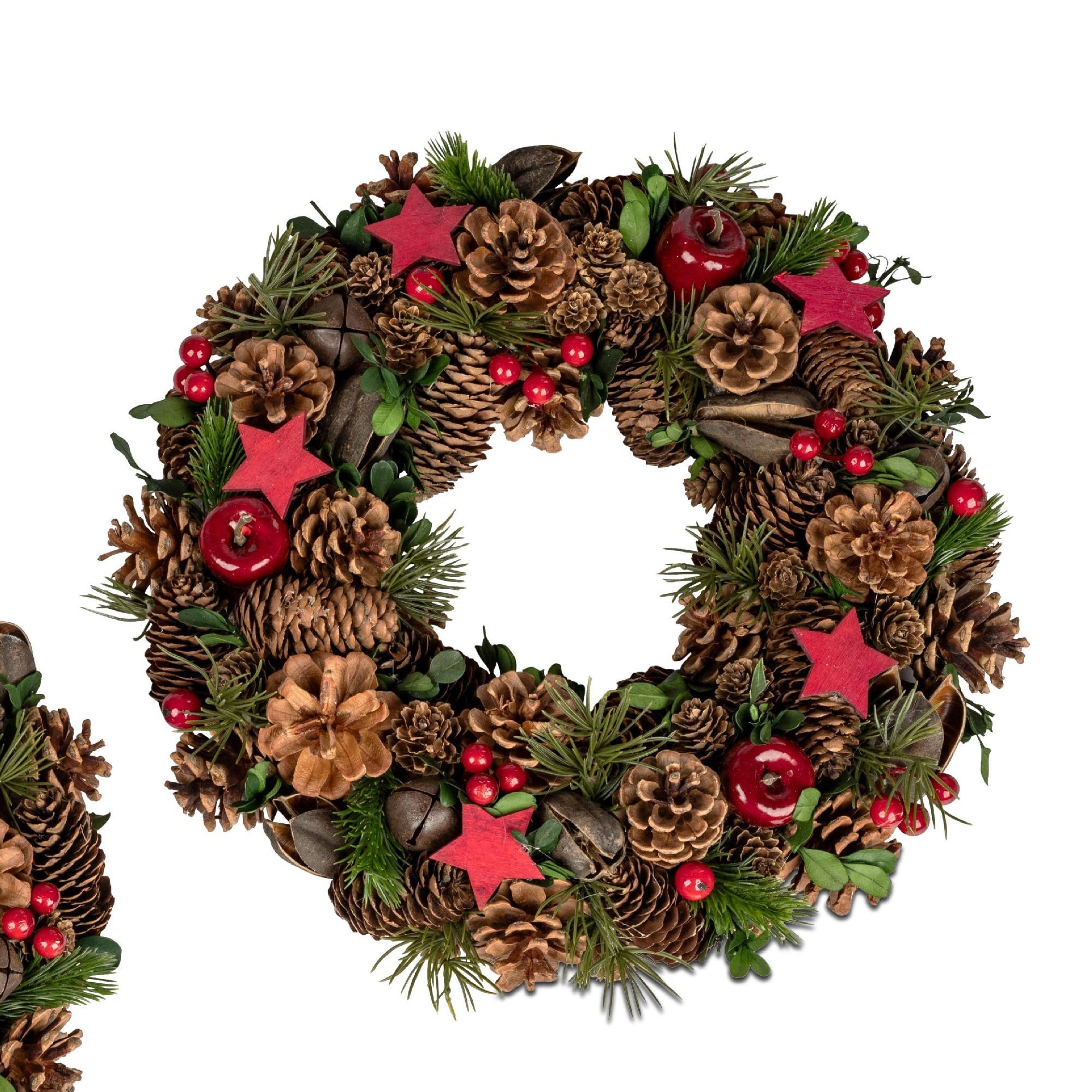 formano Dekokranz Zapfen, Höhe: cm, Farbe: Natur, Motiv: Zapfen