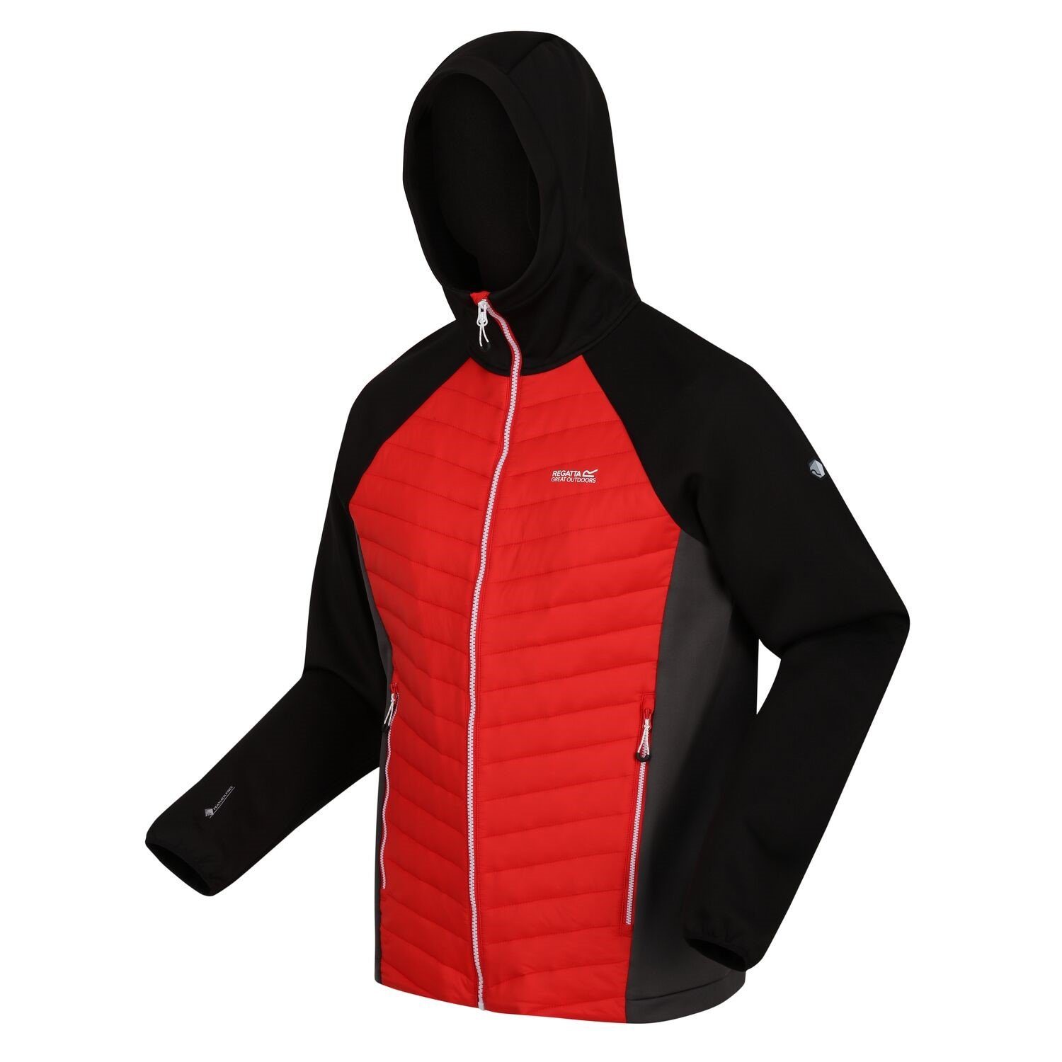 Funktionsjacke VII Softshelljacke schwarz-rot Regatta Hybrid Andreson Regatta Herren