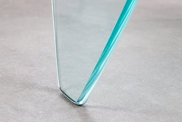 riess-ambiente Zeitungsständer FANTOME 65cm transparent (Einzelartikel, 1 St), Wohnzimmer · Glas · Modern Design