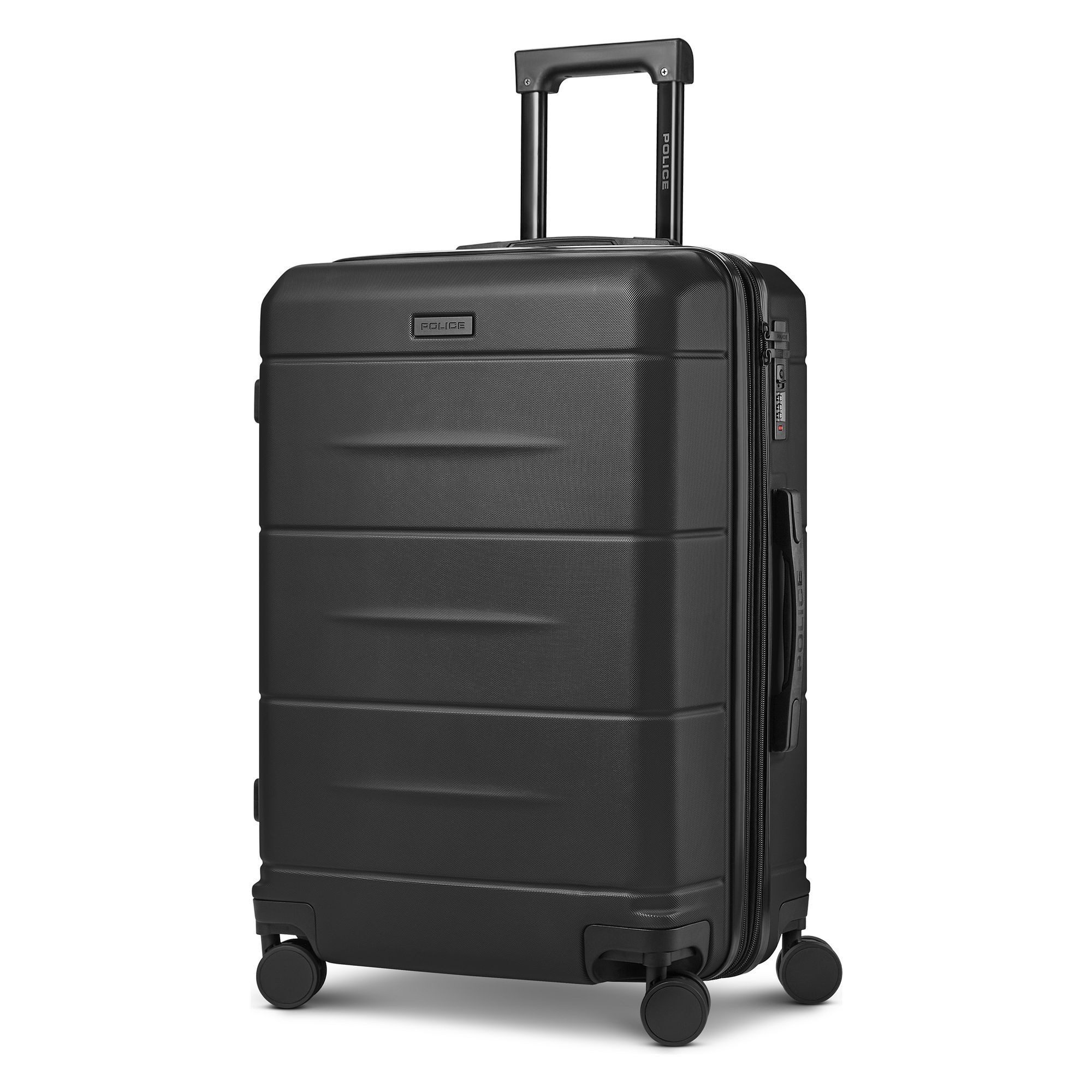 Police Hartschalen-Trolley London, 4 Rollen, ABS