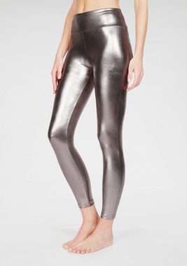 LASCANA Leggings mit glänzender Beschichtung