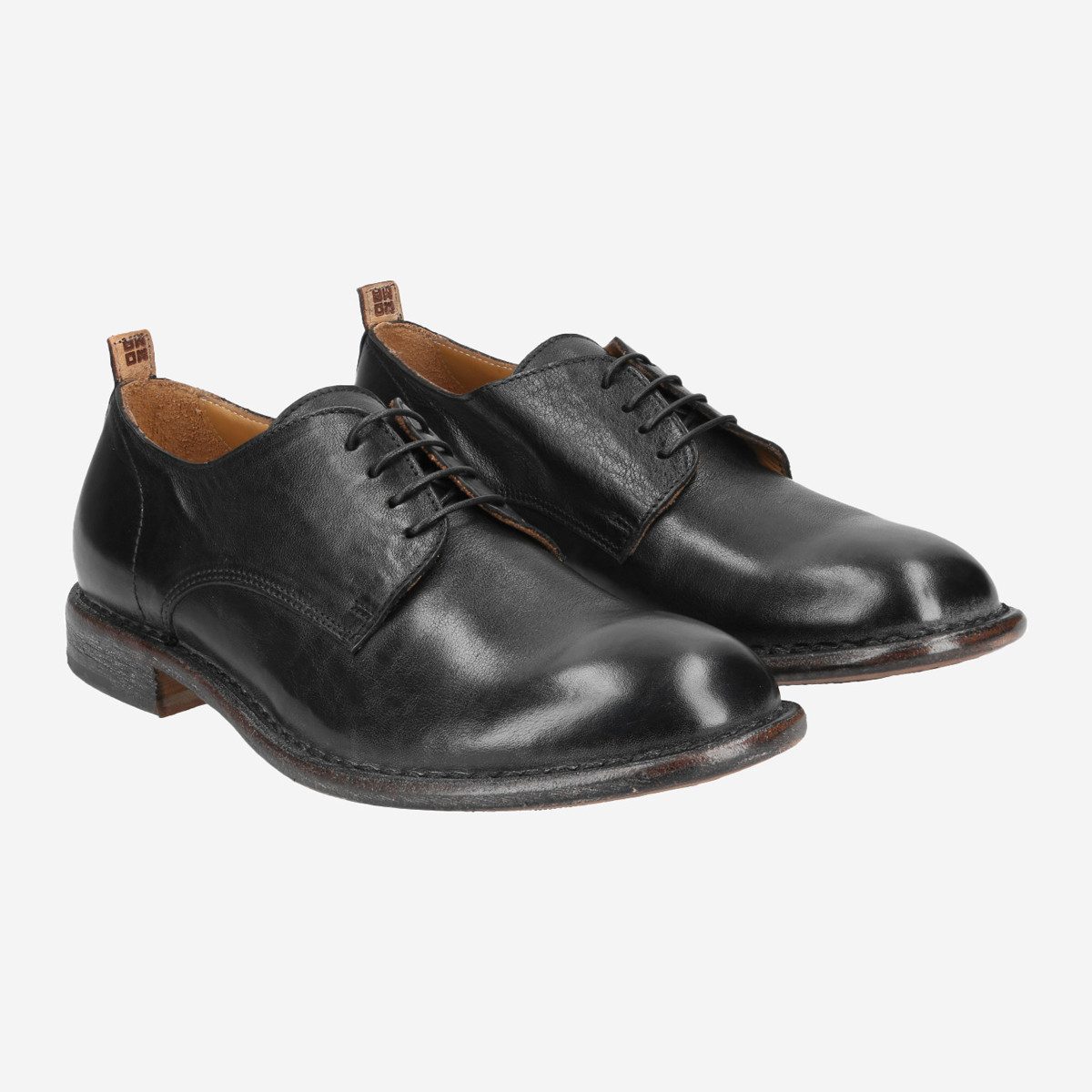 MOMA Moma 2AS402-NAC NERO, Schnürschuhe, Schwarz, Herren Schnürschuh