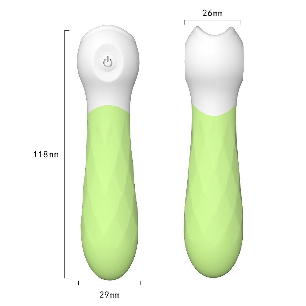 S-Hand (Packung, MINI Brustwarzen Klitoris Mini-Vibrator Diamond Vagina 2-tlg) 9 Simulator 3 modi,